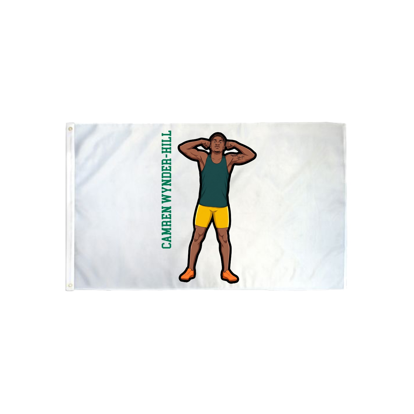 3x5 Flag — Name Vertical in Classic
