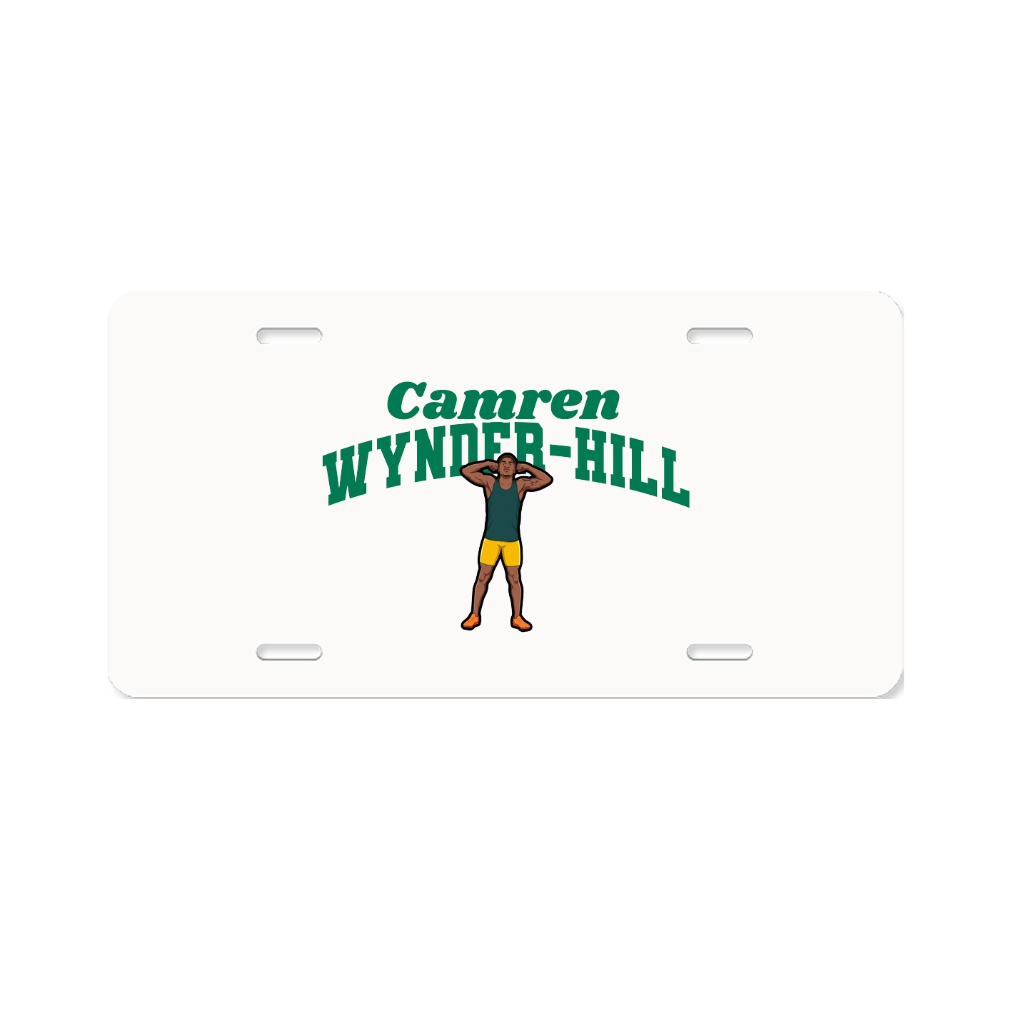 License Plate — Signature Arch in Classic