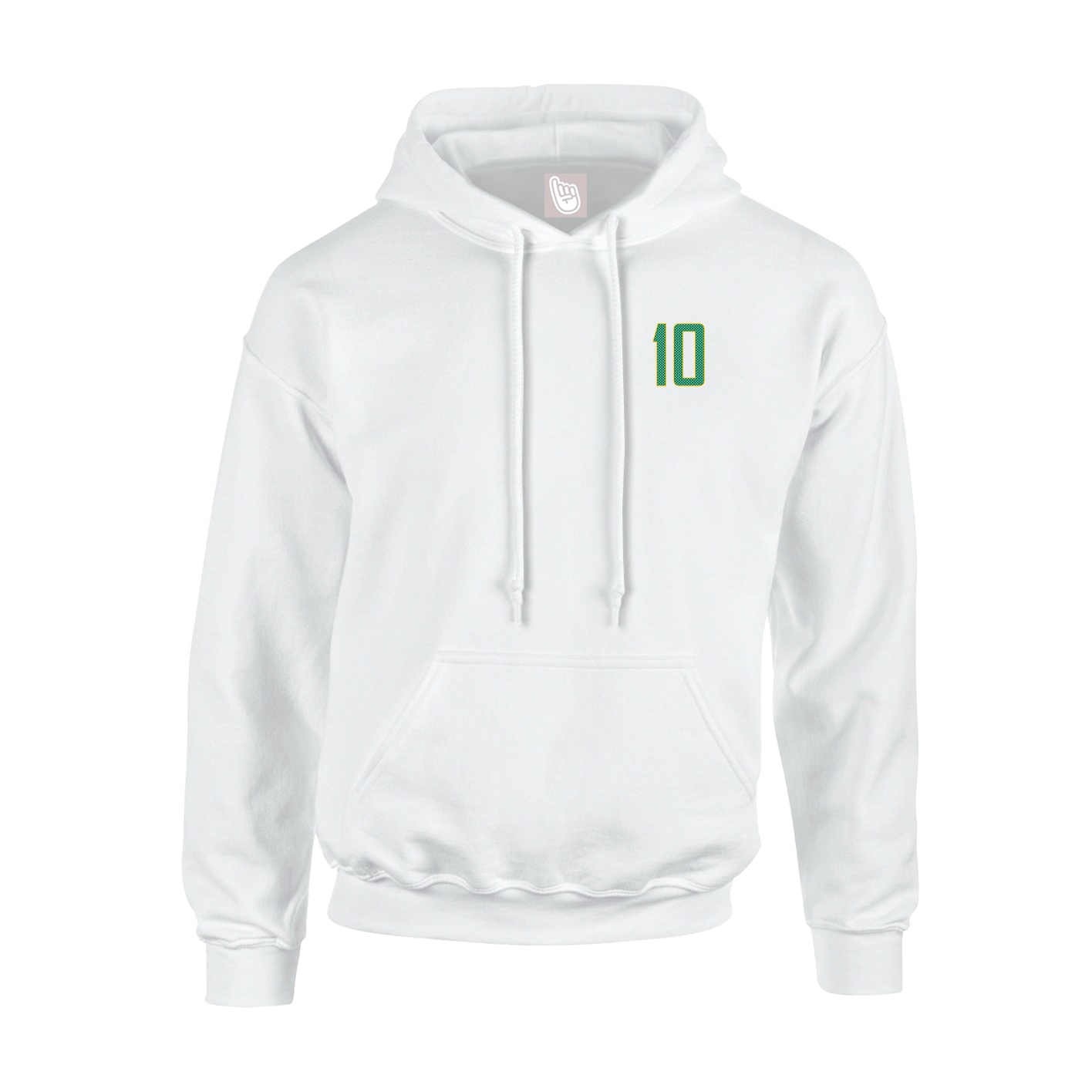 Hoodie — Front Shirsy in White