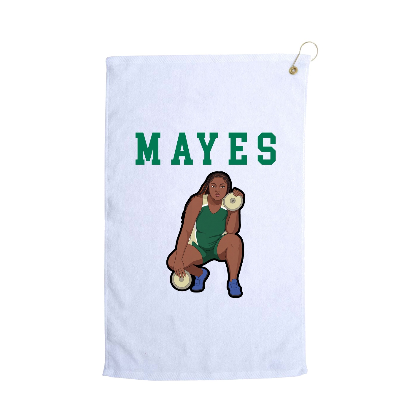 Golf Towel — Shirsey in White
