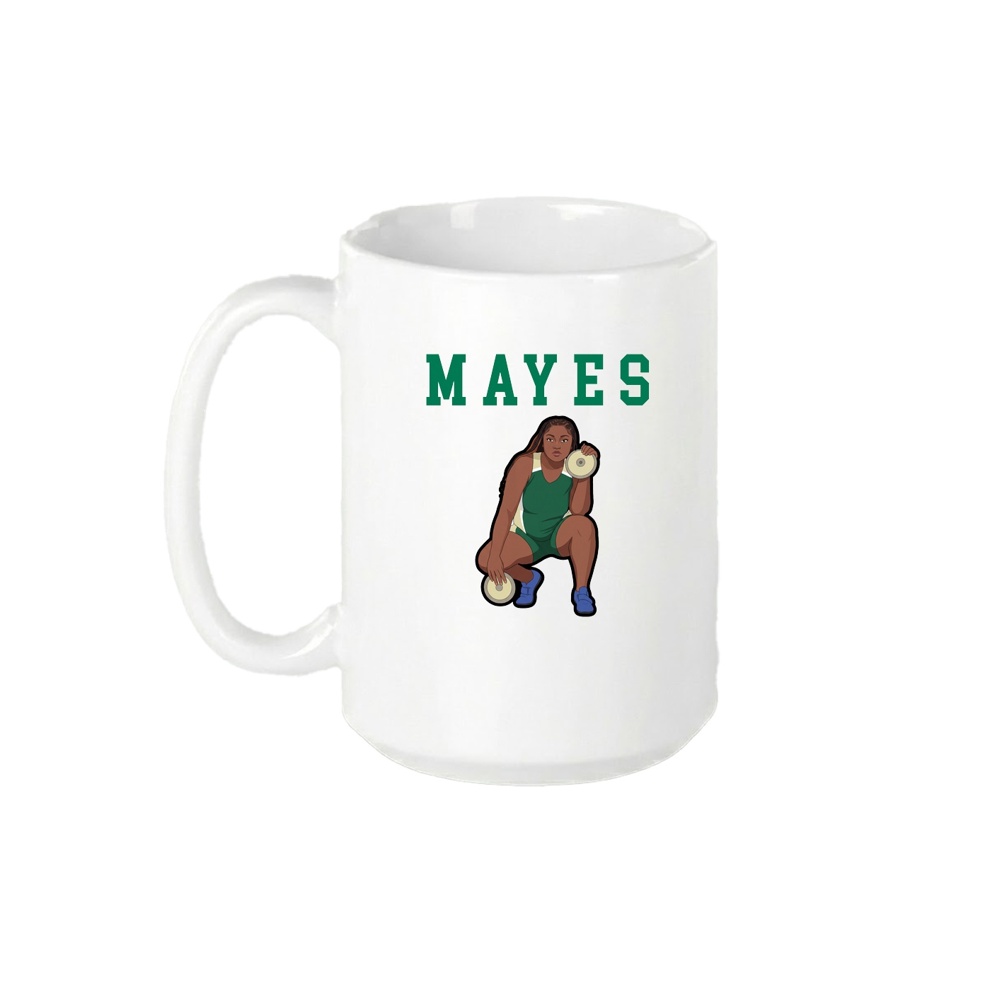 15oz Coffee Mug — Shirsey in White