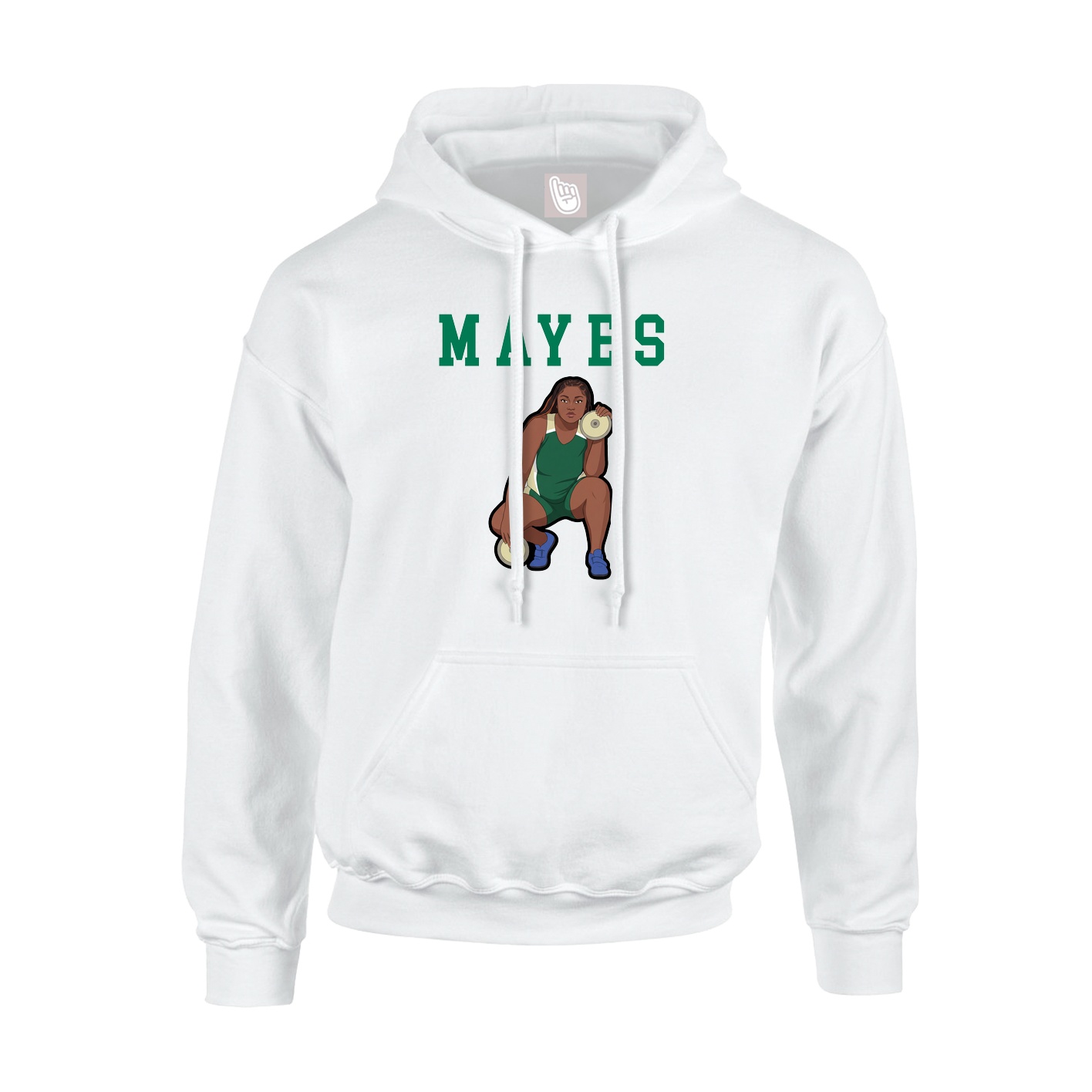 Youth Hoodie — Shirsey in White