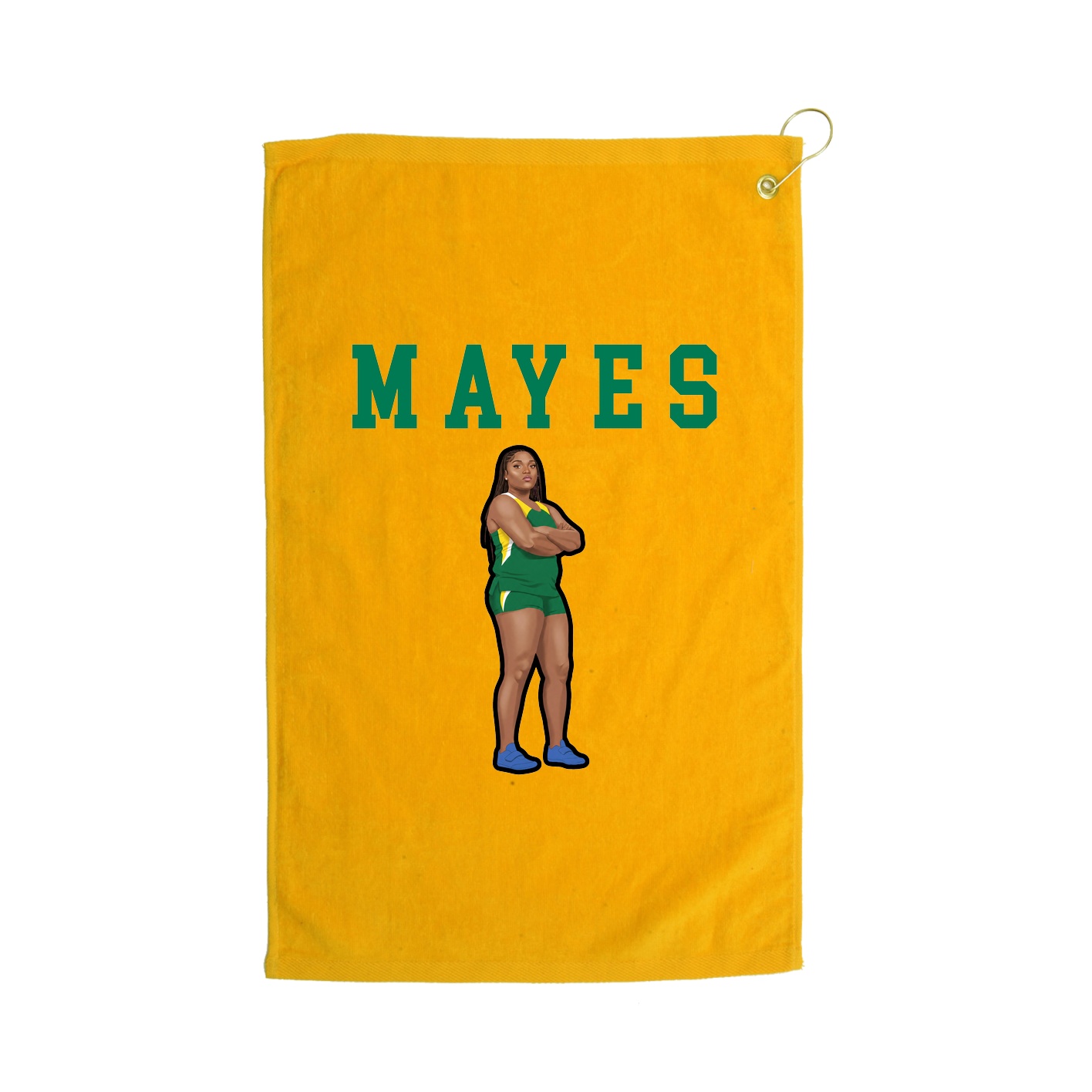 Golf Towel — Shirsey in Gold