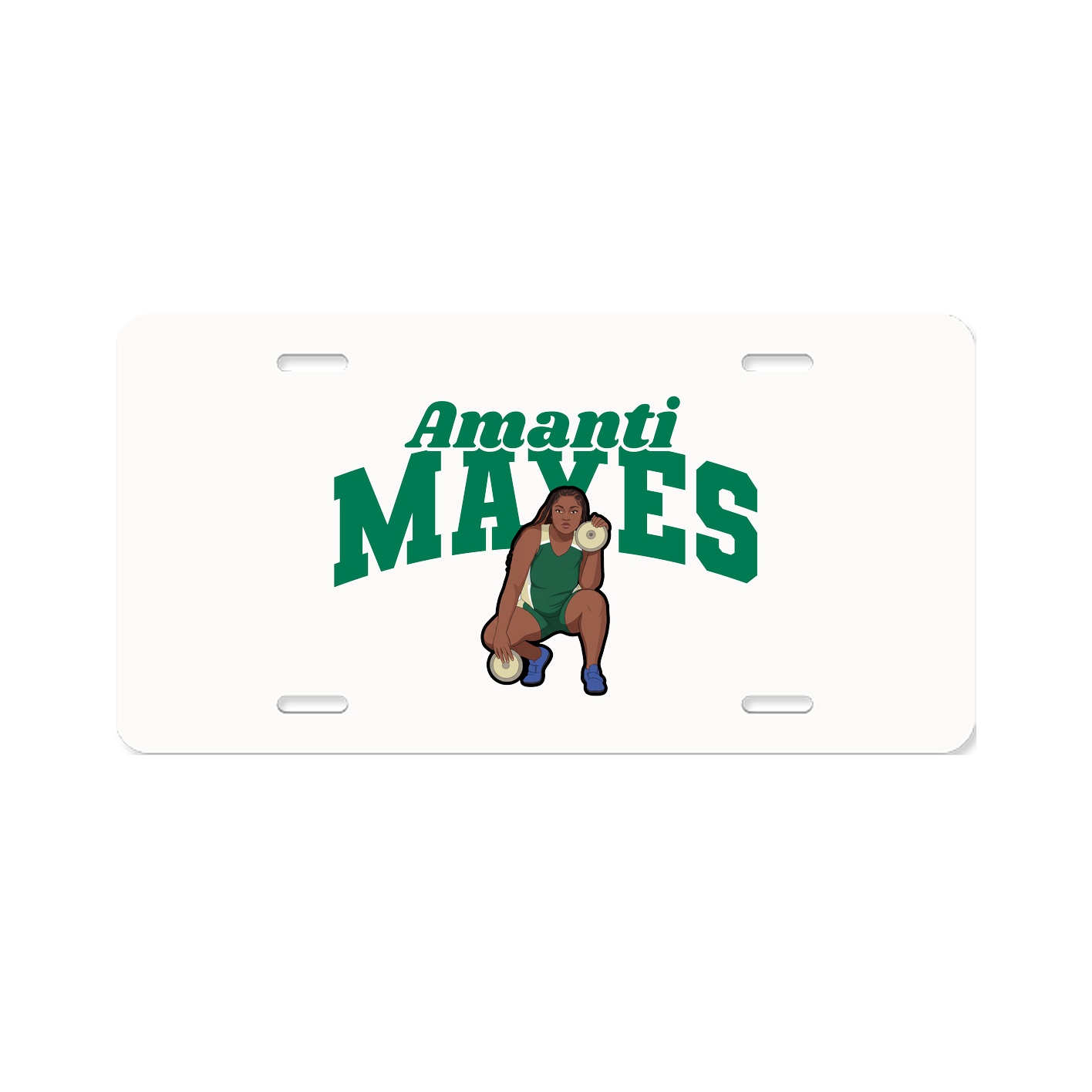 License Plate — Signature Arch in Classic