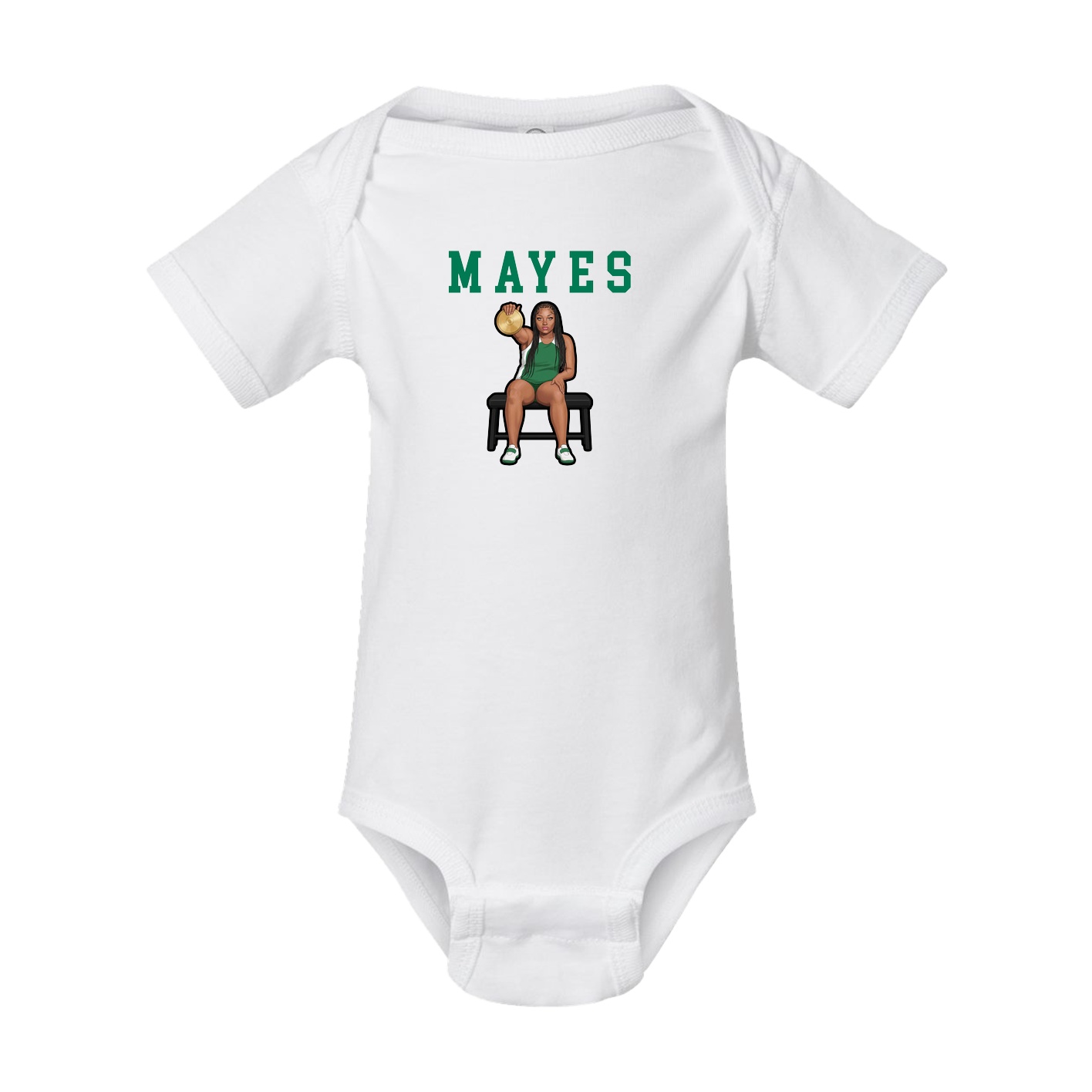 Baby Onesie — Shirsey in White