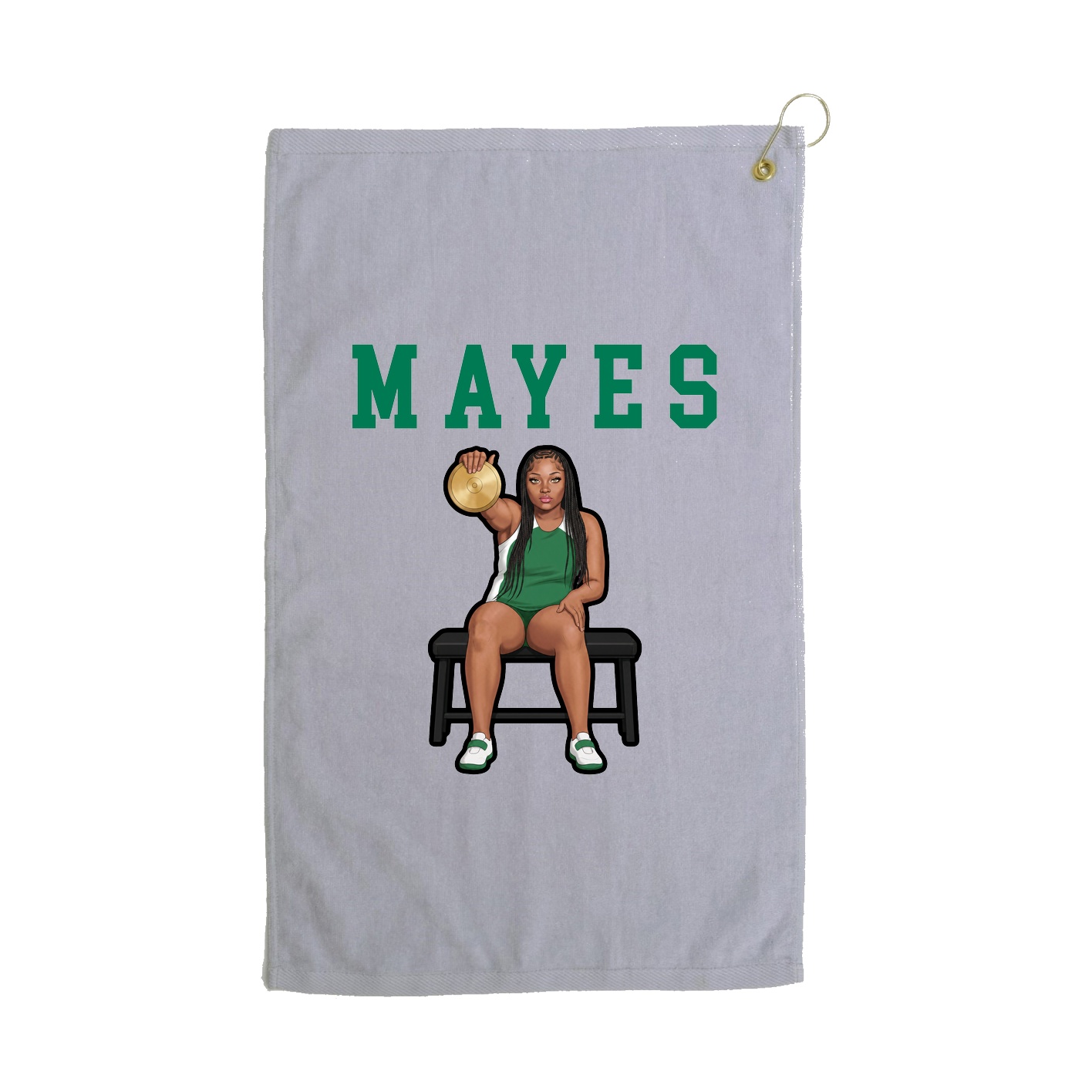 Golf Towel — Shirsey in Grey