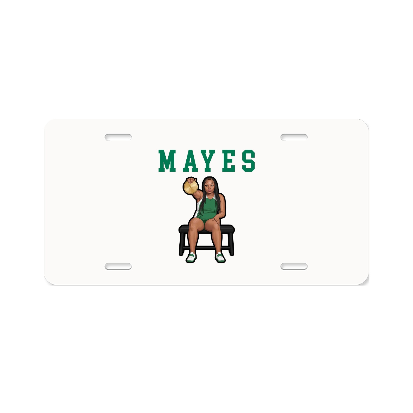 License Plate — Shirsey in Classic