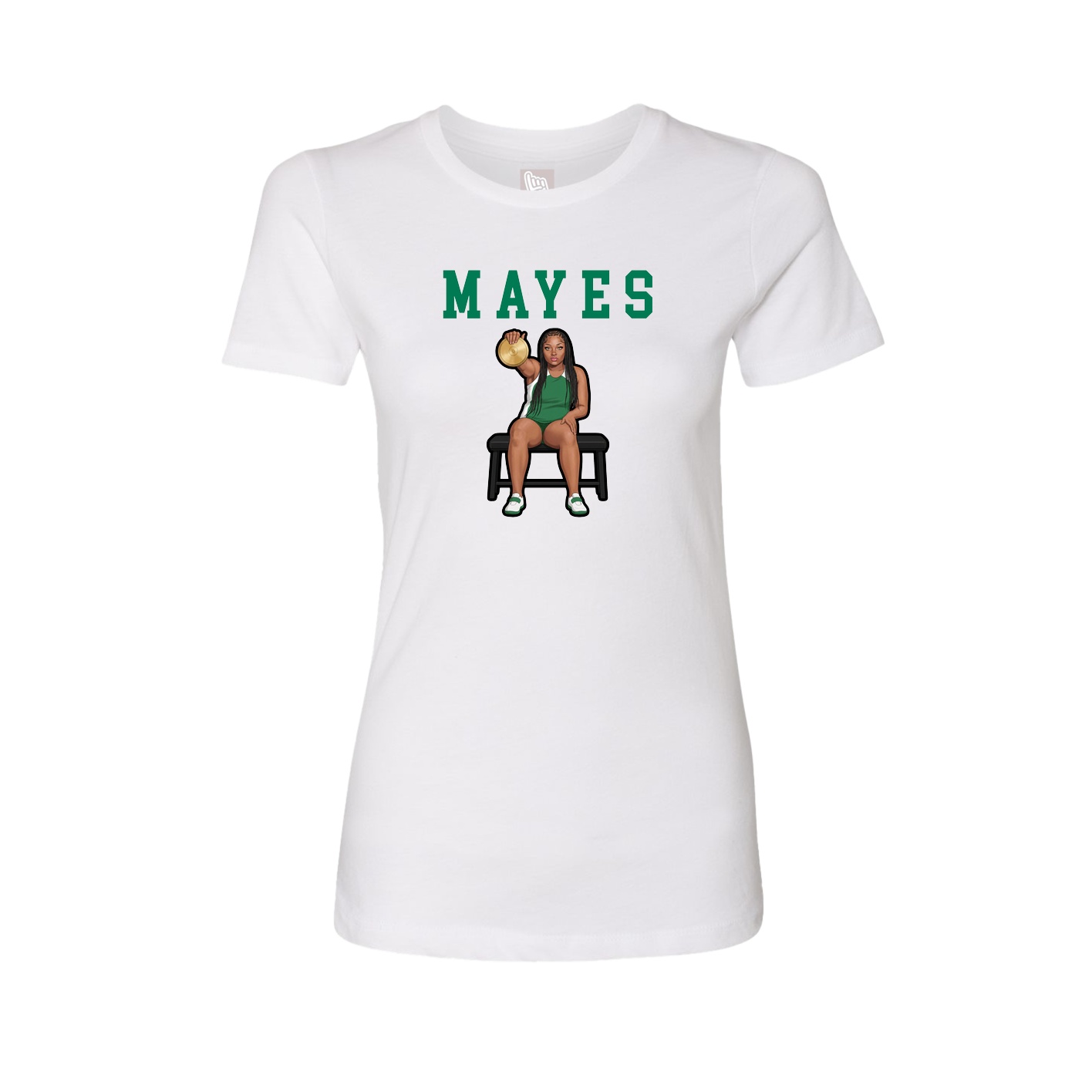 Fitted Women's Tee — Shirsey in White