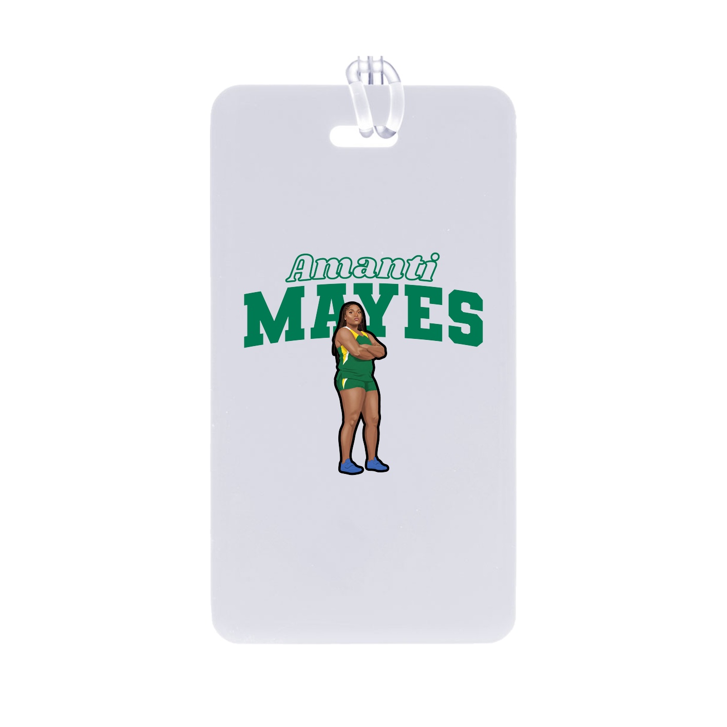 Bag Tag — Name Arch in Classic