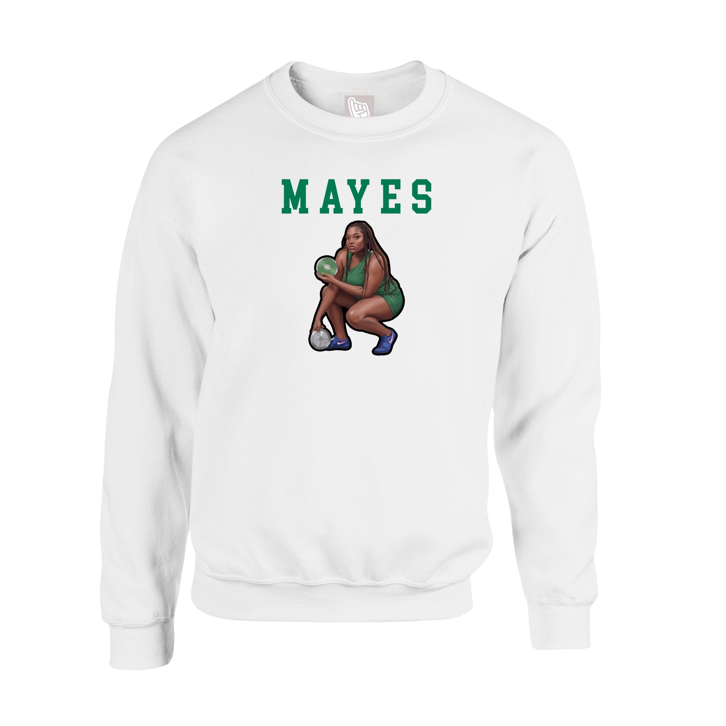 Fleece Crew — Shirsey in White