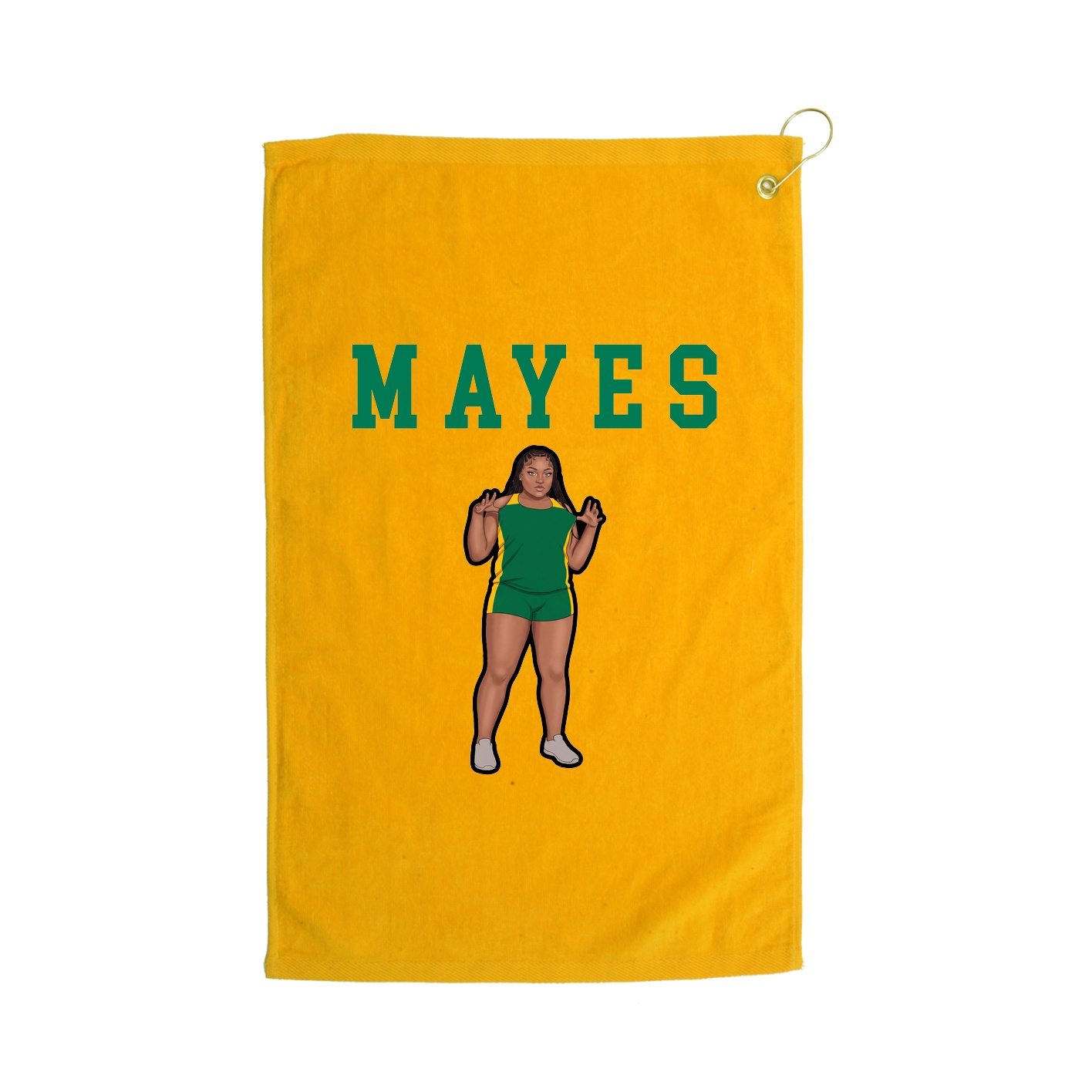 Golf Towel — Shirsey in Gold