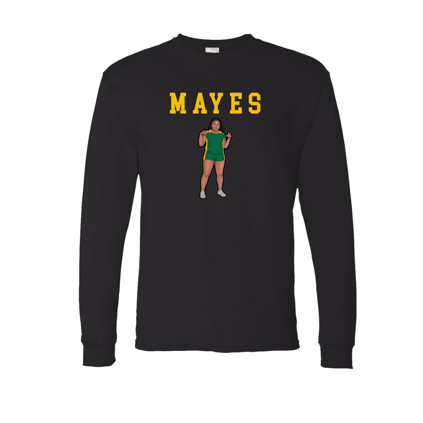 Long Sleeve Tee — Shirsey in Black