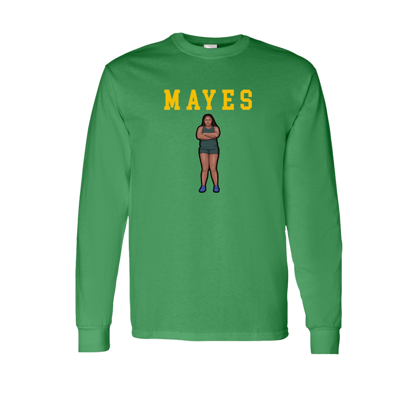 Long Sleeve Tee — Shirsey in Green