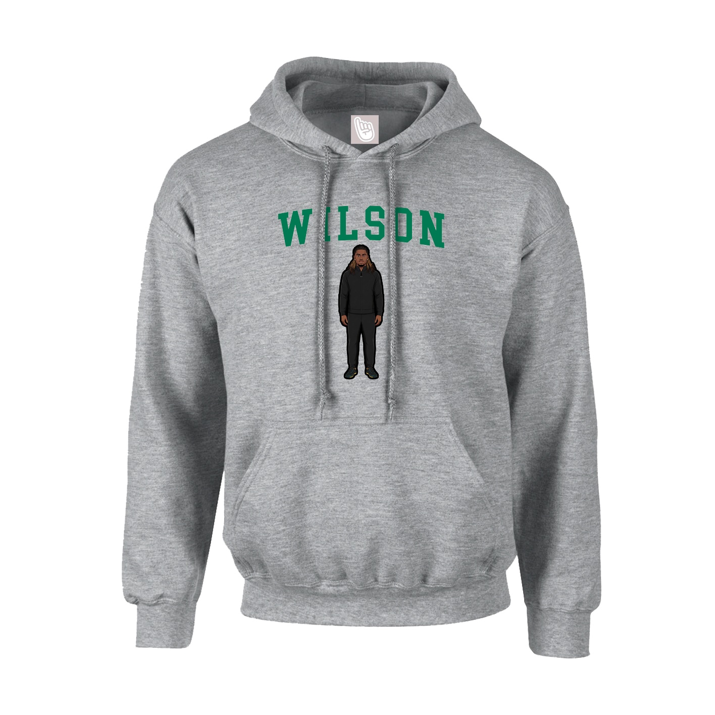 Youth Hoodie — Shirsey in Grey