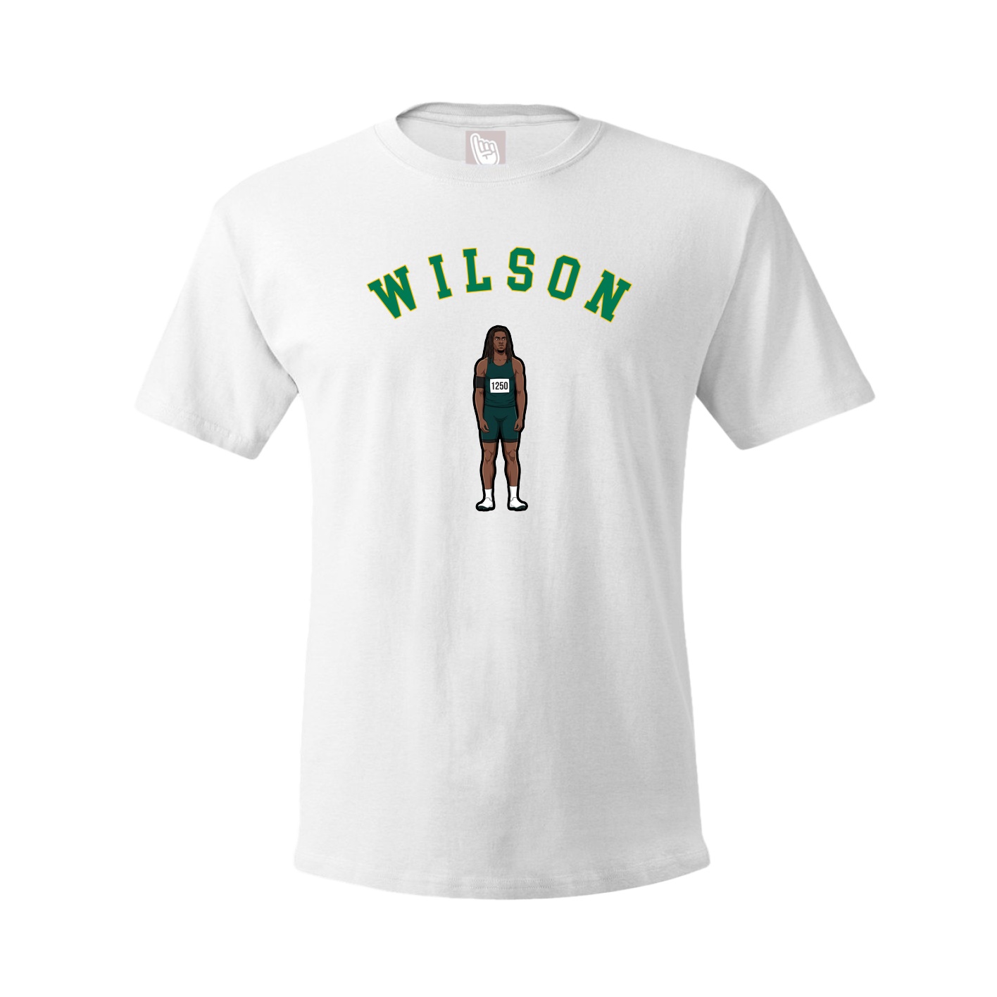 Youth Tee — Shirsey Arch in White