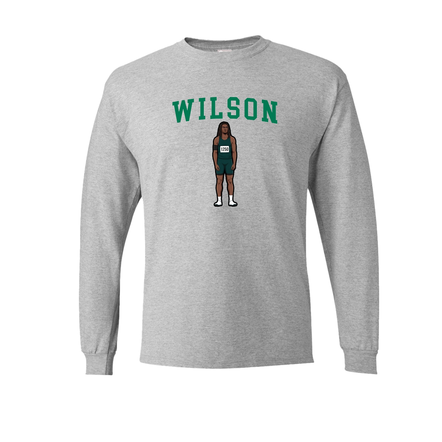 Long Sleeve Tee — Shirsey in Grey