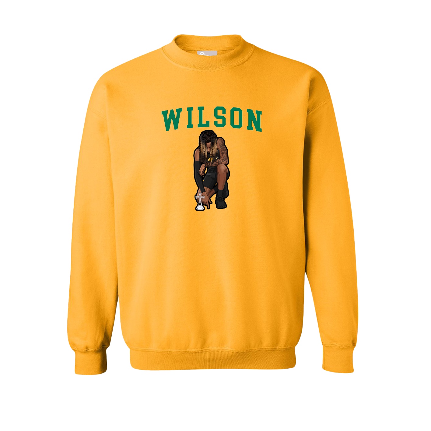 Fleece Crew — Shirsey in Gold