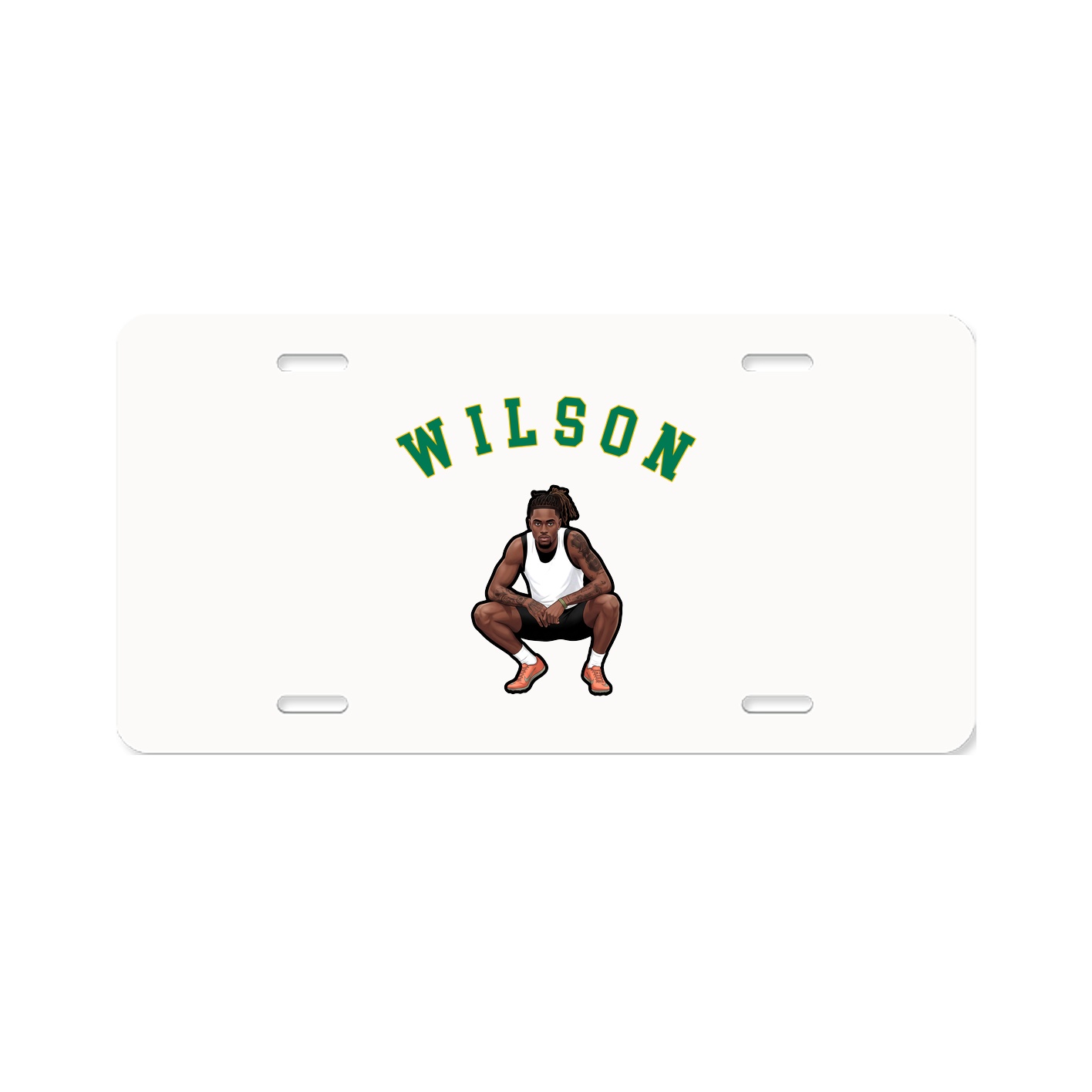 License Plate — Shirsey Arch in Classic