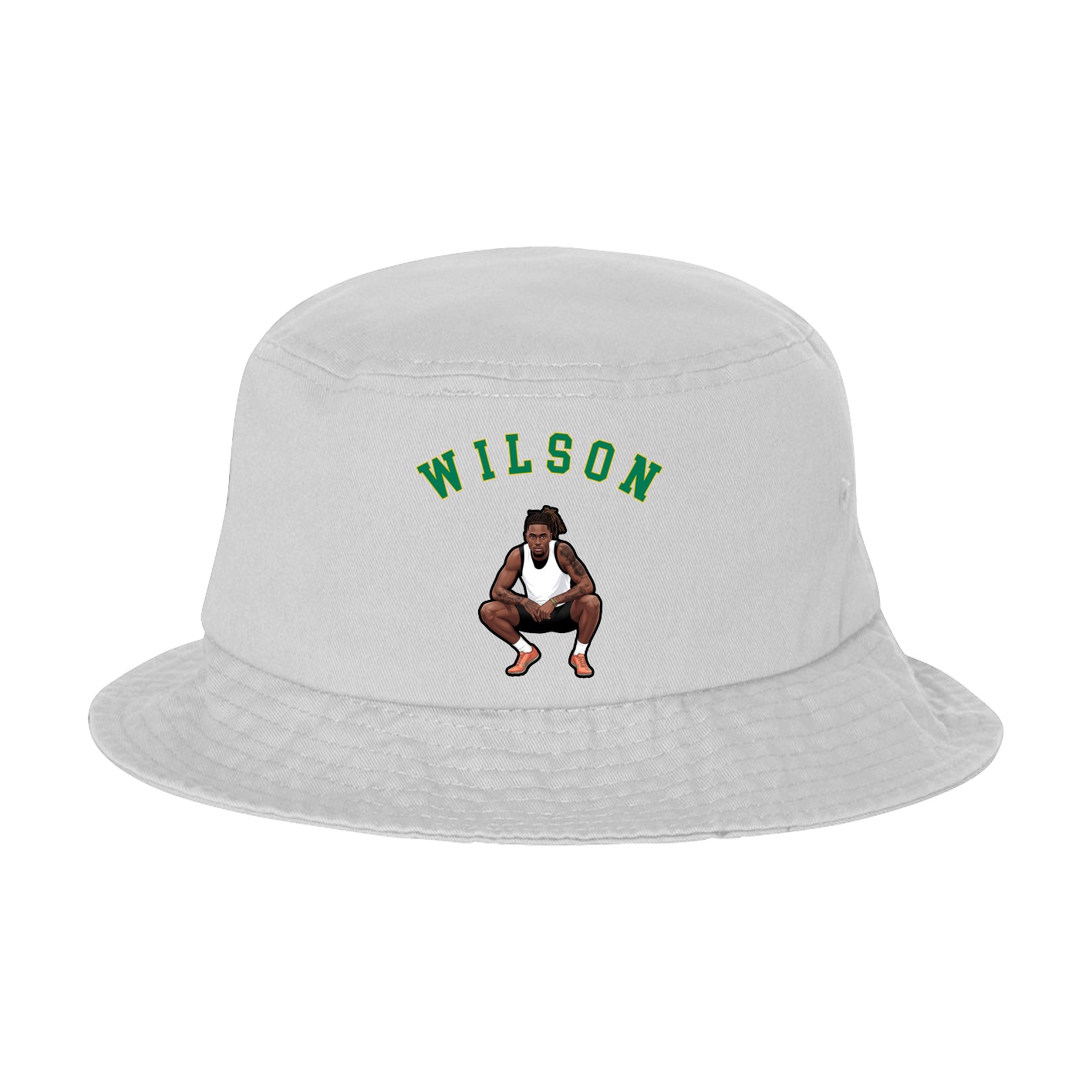 Bucket Cap — Shirsey Arch in White