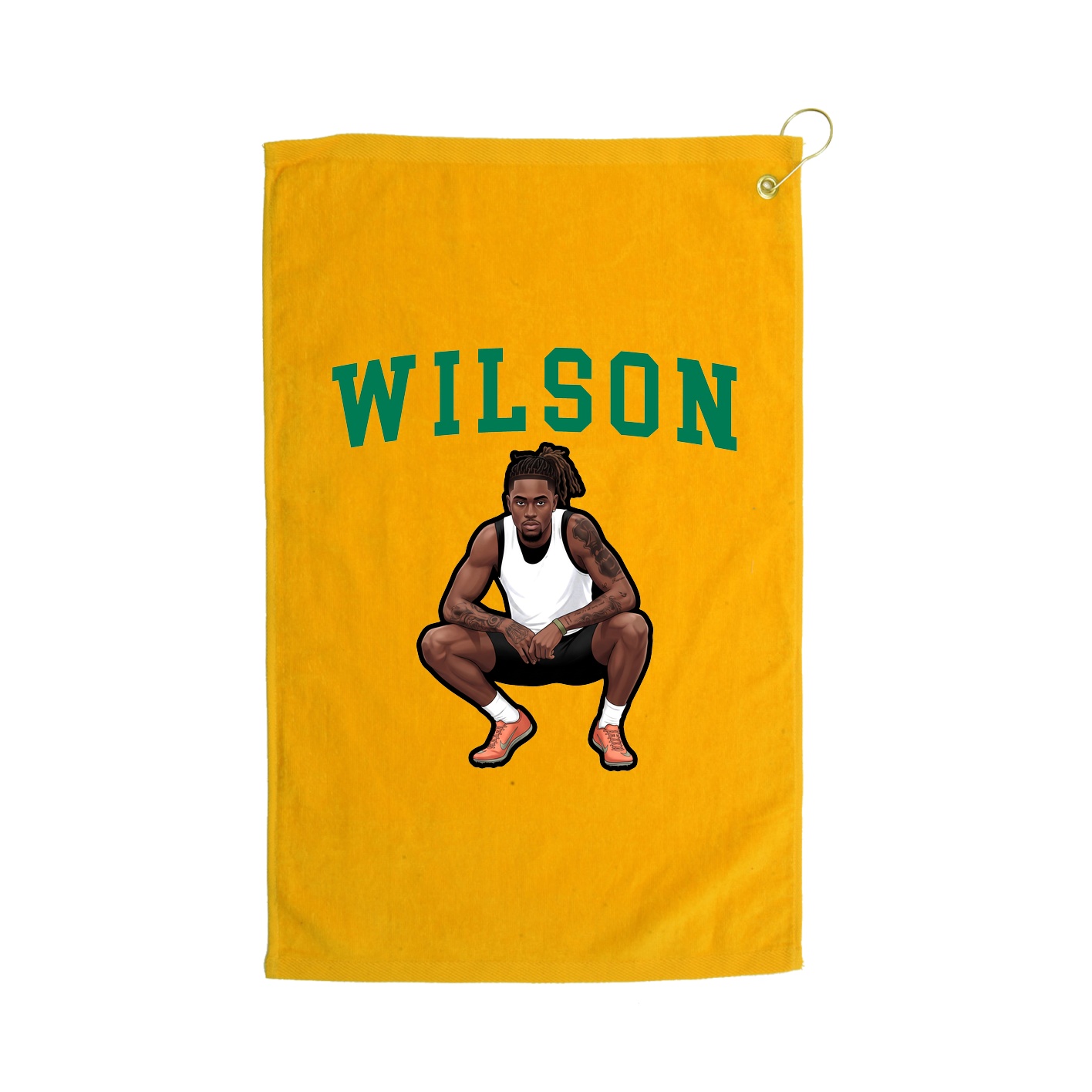 Golf Towel — Shirsey in Gold