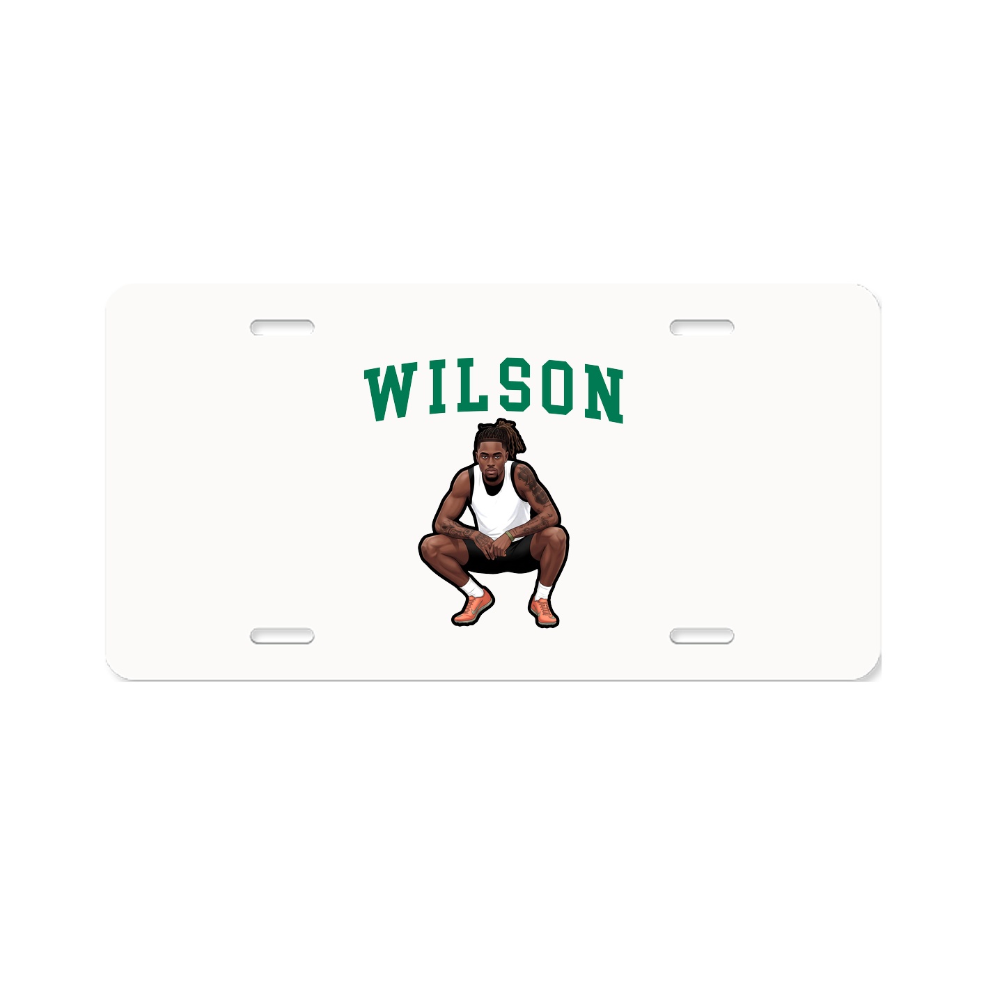 License Plate — Shirsey in Classic