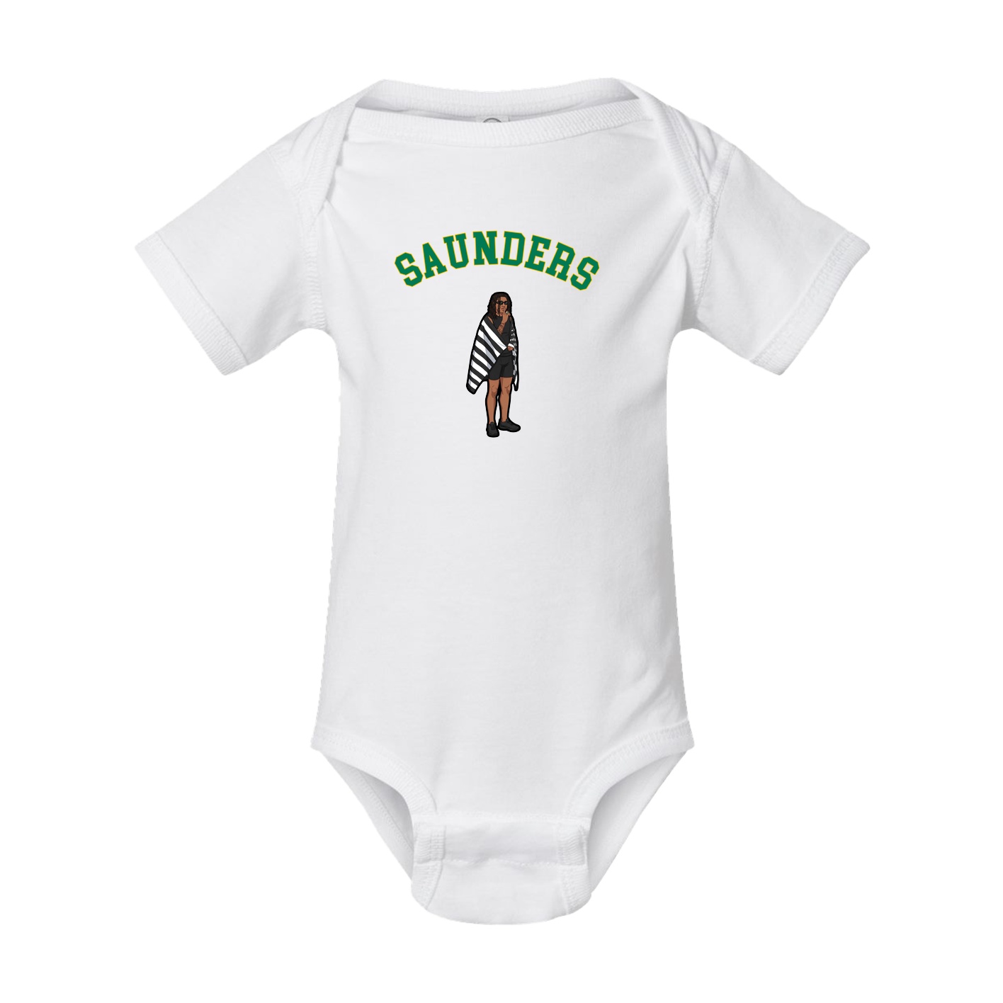 Baby Onesie — Shirsey Arch in White