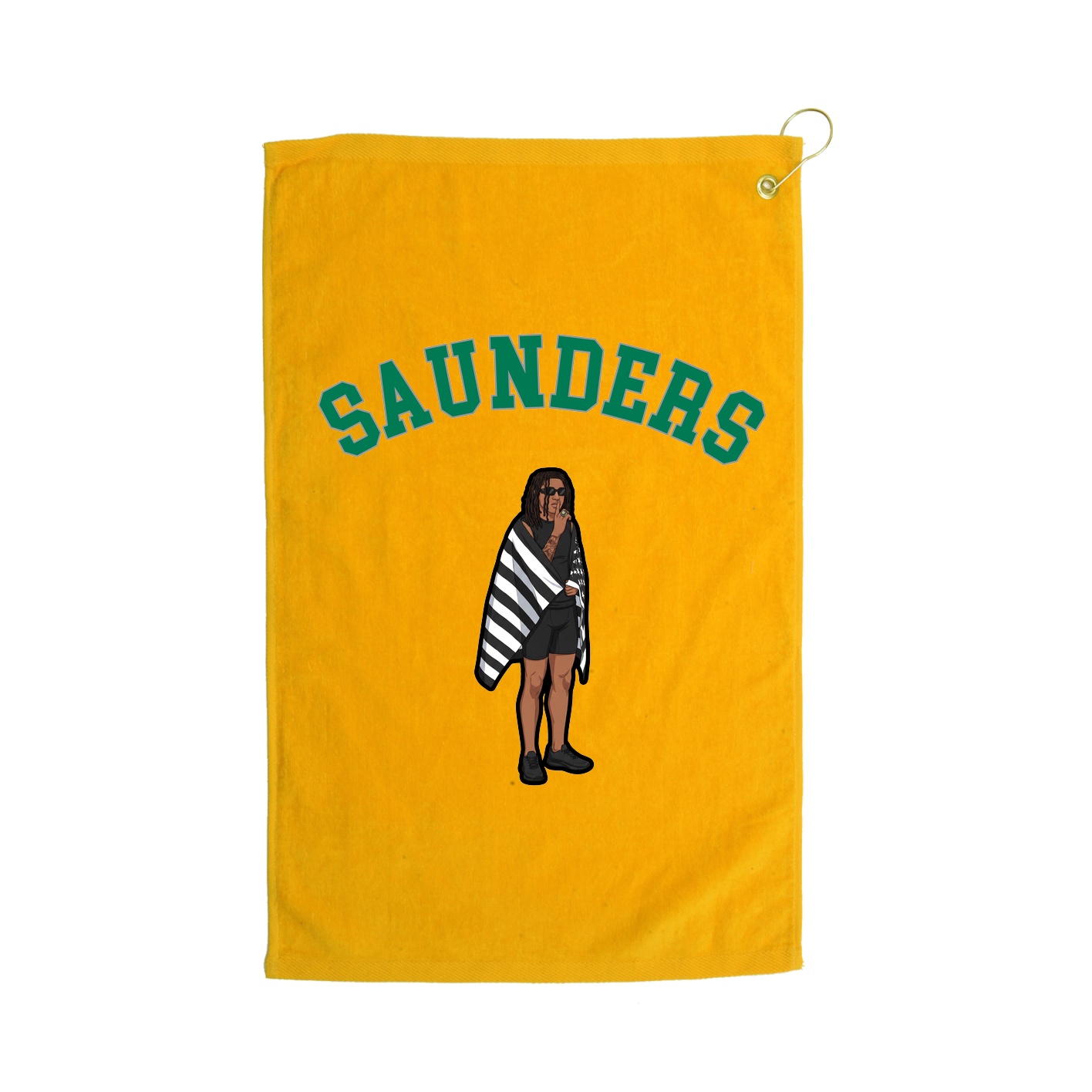 Golf Towel — Shirsey Arch in Gold
