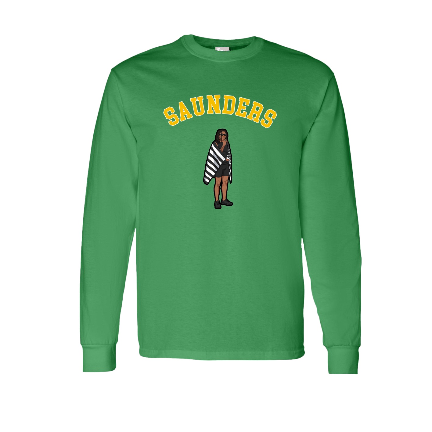 Long Sleeve Tee — Shirsey Arch in Green