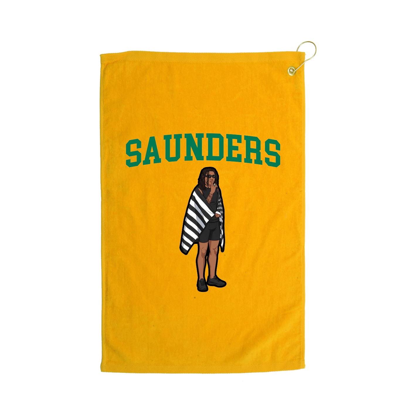 Golf Towel — Shirsey in Gold