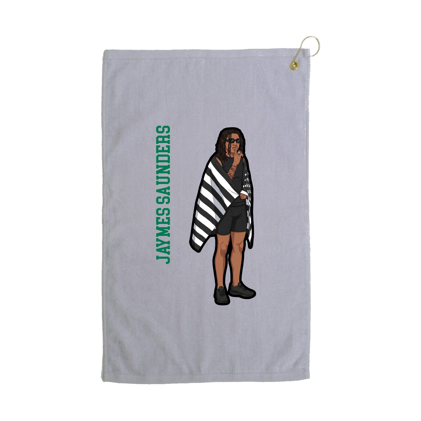 Terry Velour Golf Towel
