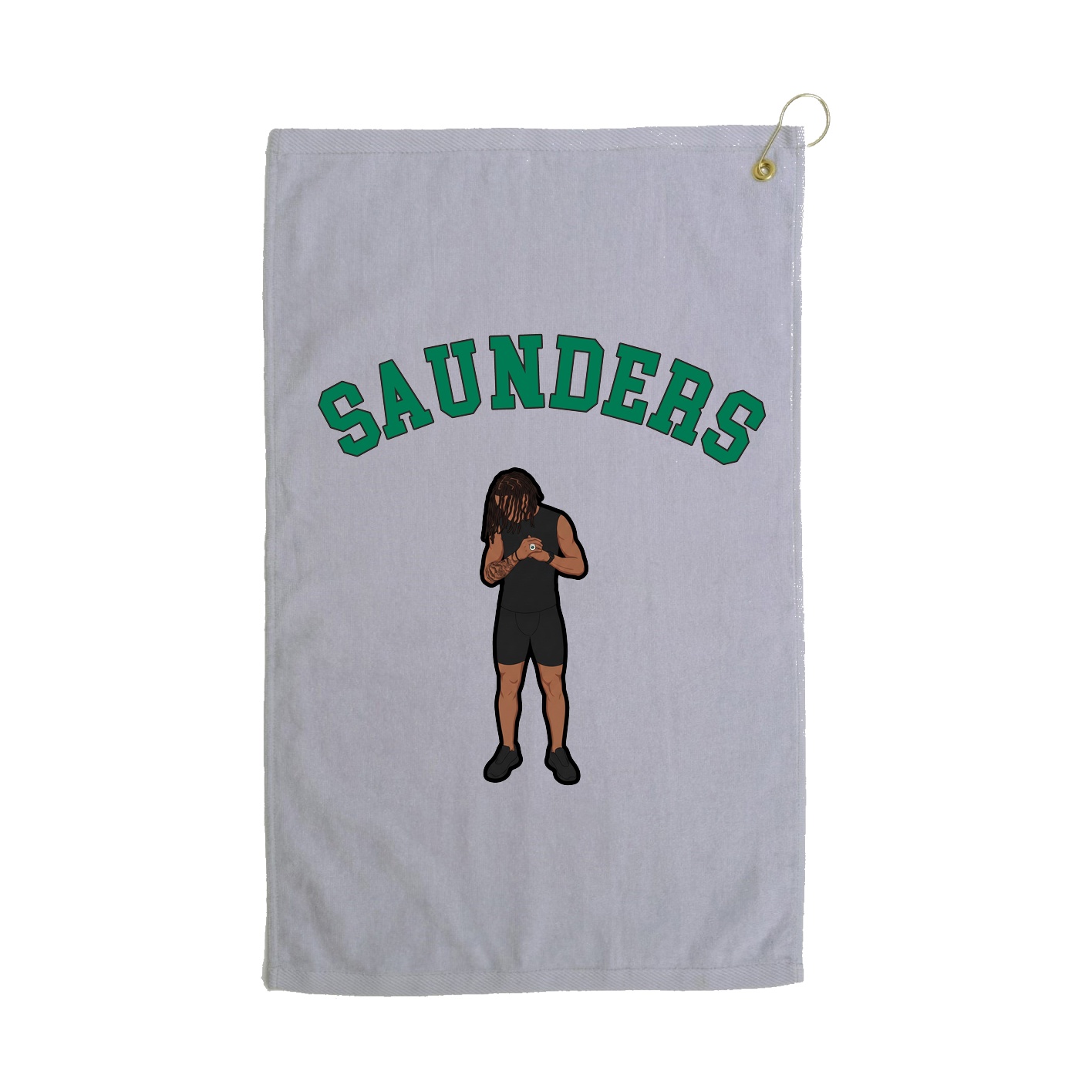 Golf Towel — Shirsey Arch in Grey