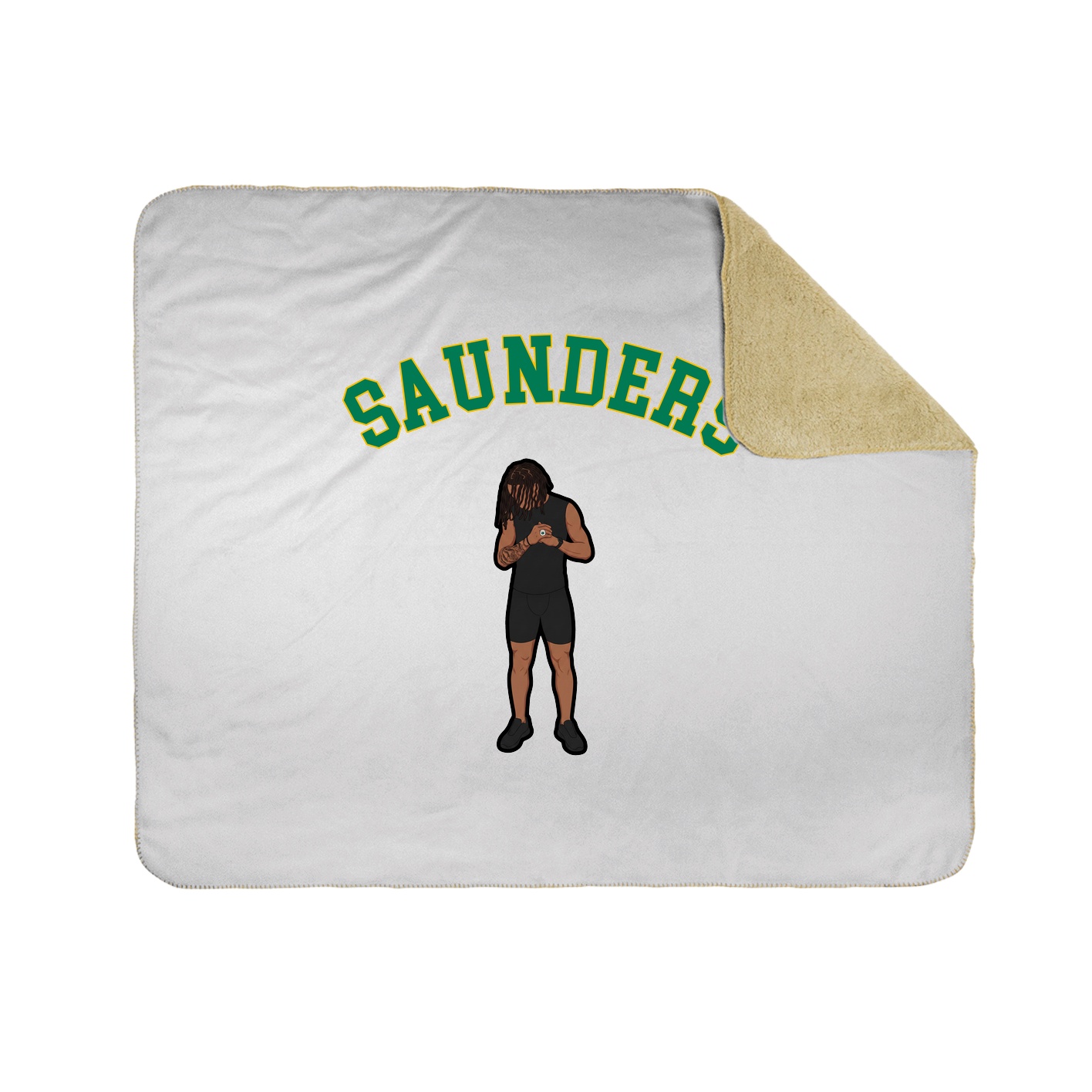 Throw Blanket — Shirsey Arch in White