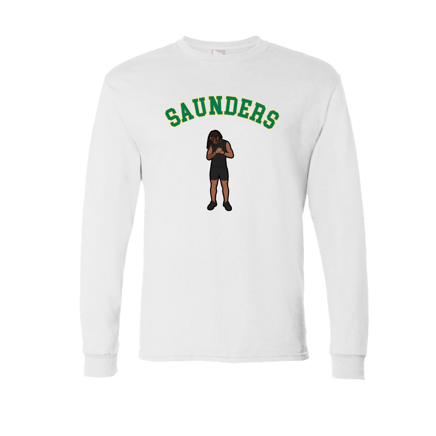 Long Sleeve Tee — Shirsey Arch in White
