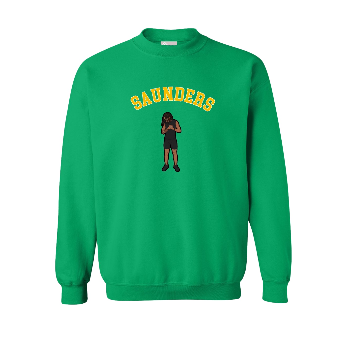 Fleece Crew — Shirsey Arch in Green