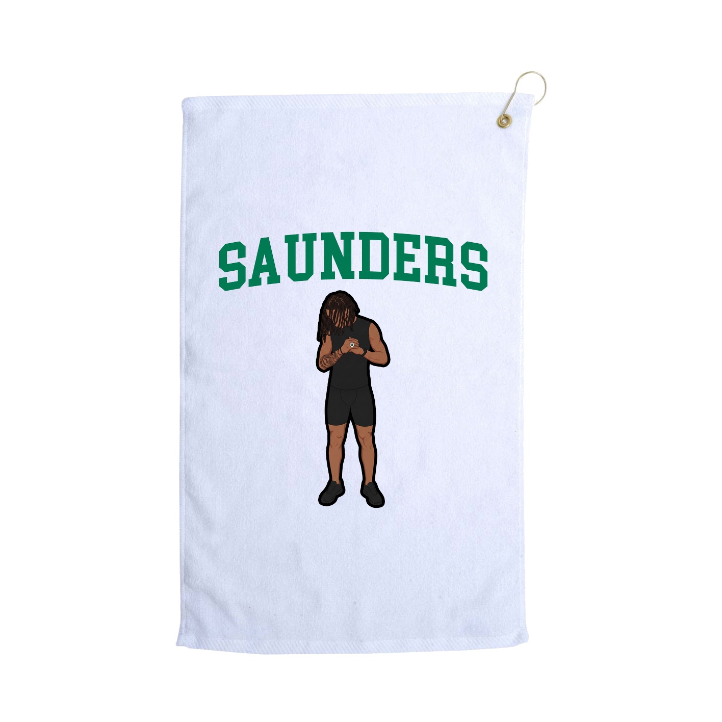 Golf Towel — Shirsey in White
