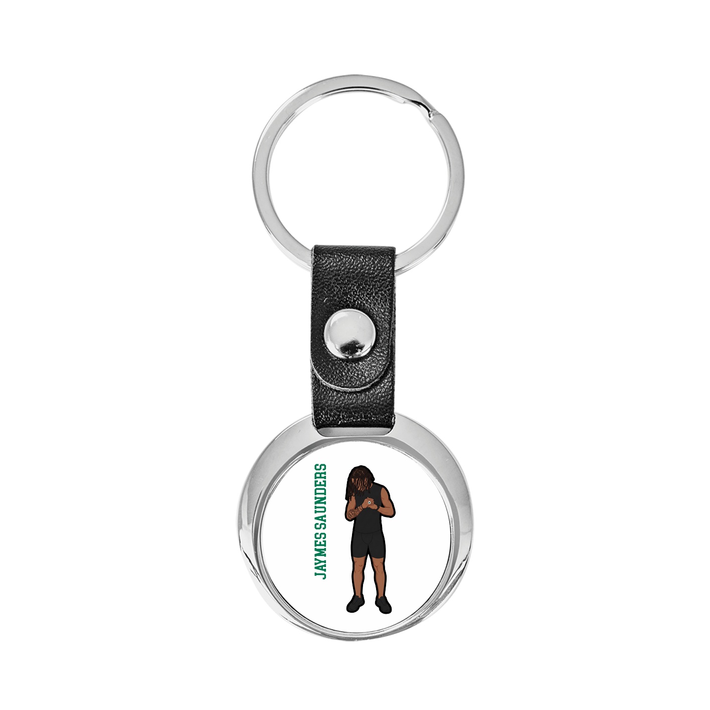 Key Chain — Name Vertical in Classic