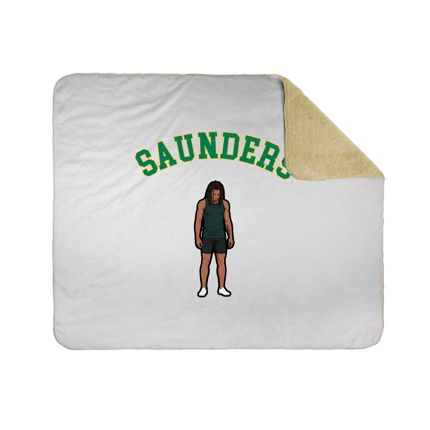 Throw Blanket — Shirsey Arch in White