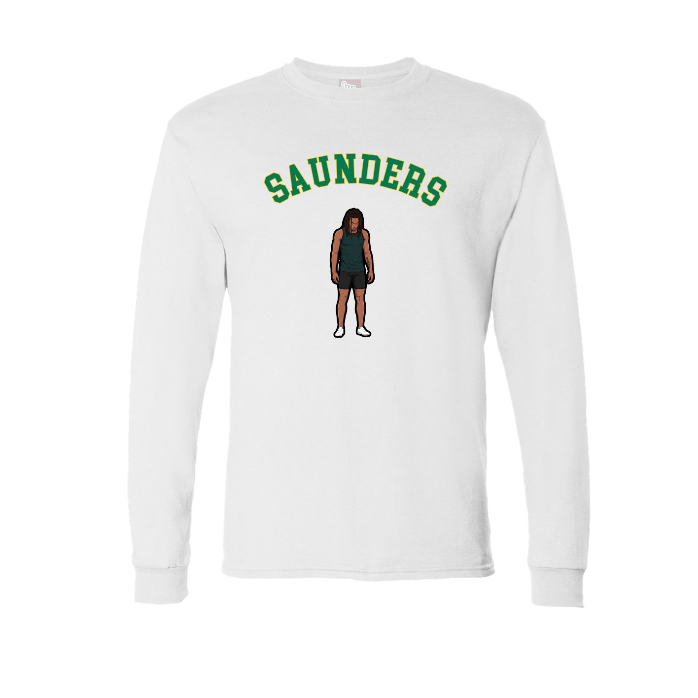 Long Sleeve Tee — Shirsey Arch in White