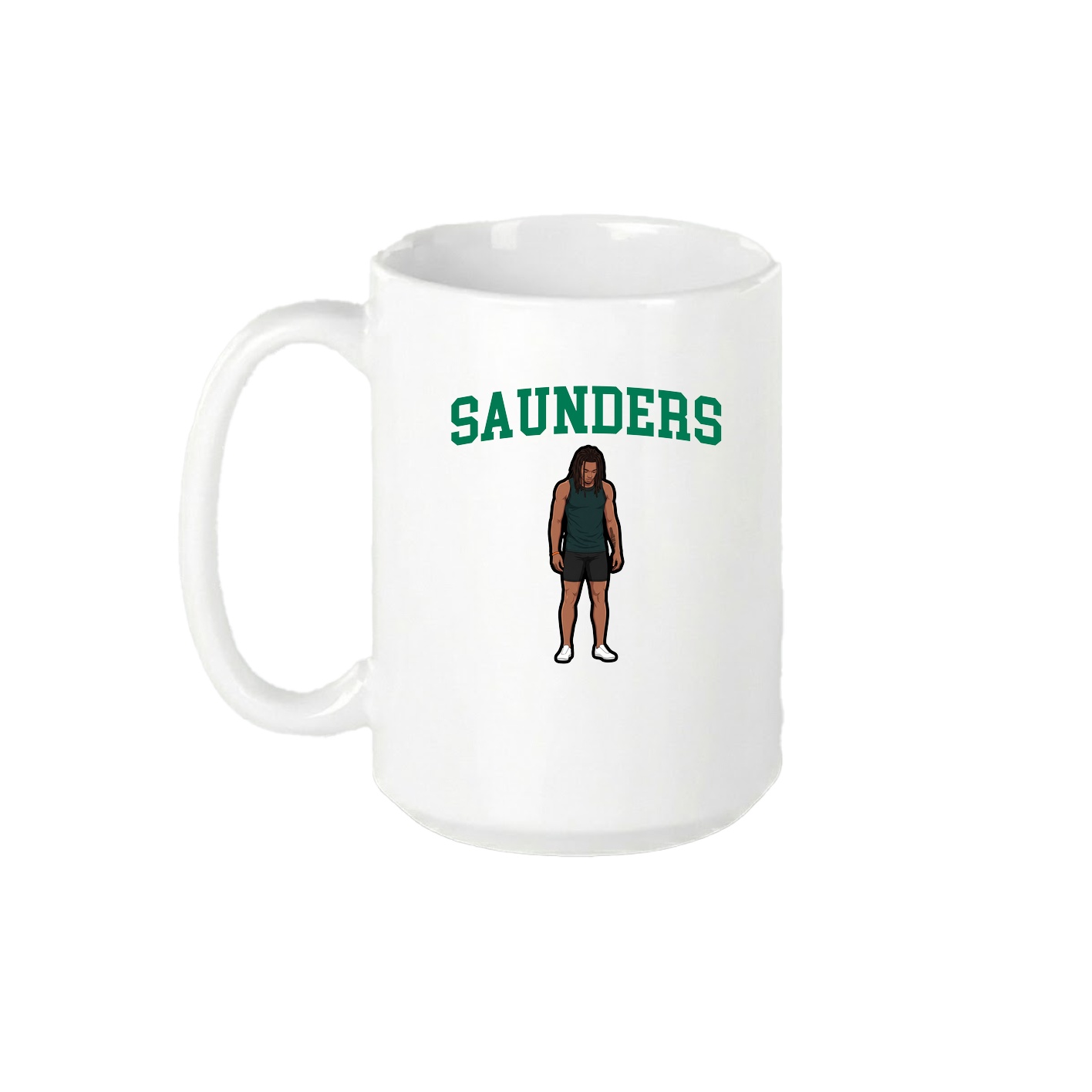 15oz Coffee Mug — Shirsey in White