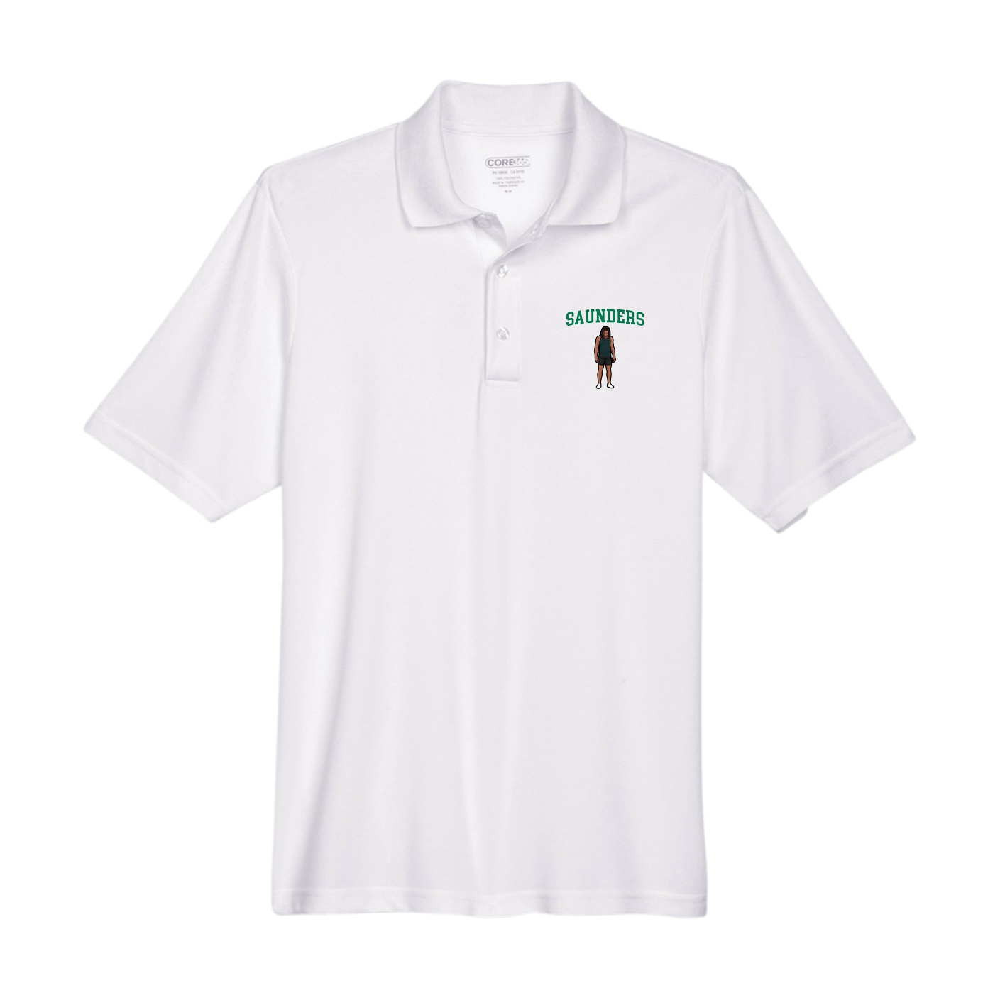 Performance Polo — Shirsey in White