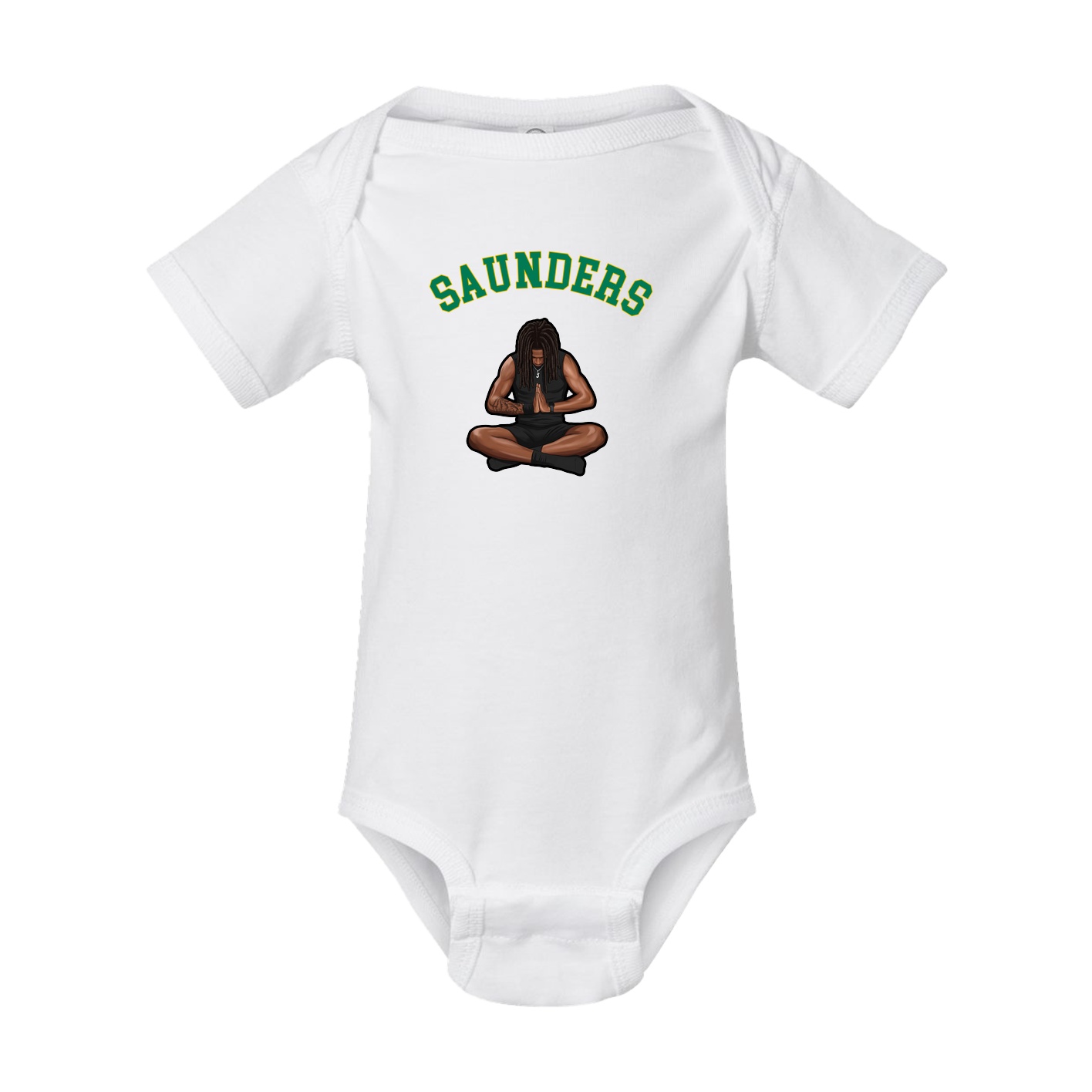 Baby Onesie — Shirsey Arch in White