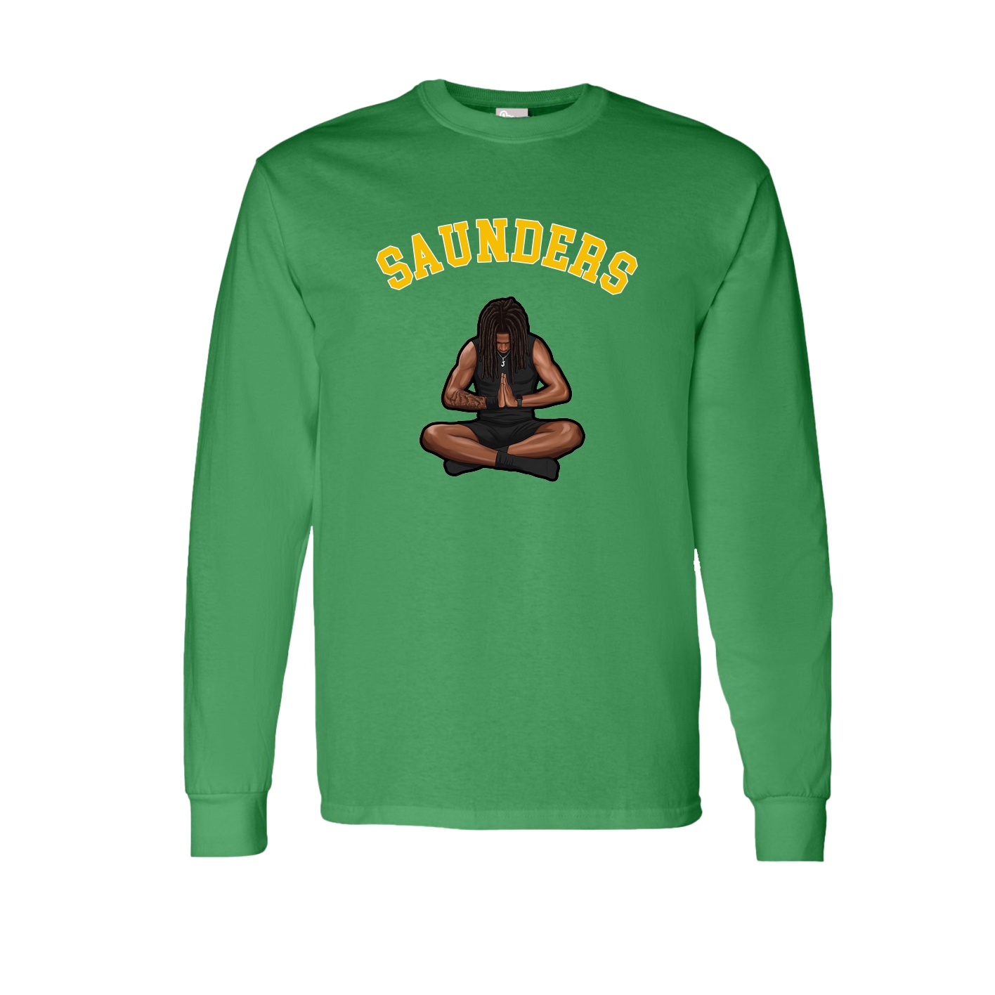 Long Sleeve Tee — Shirsey Arch in Green