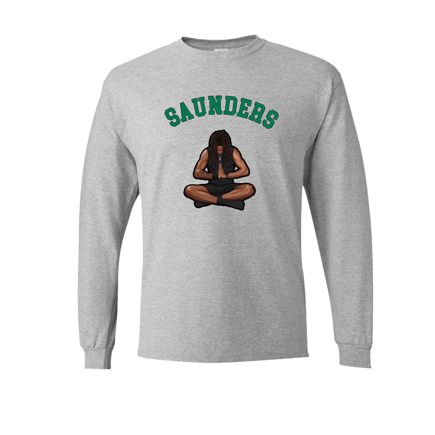Long Sleeve Tee — Shirsey Arch in Grey