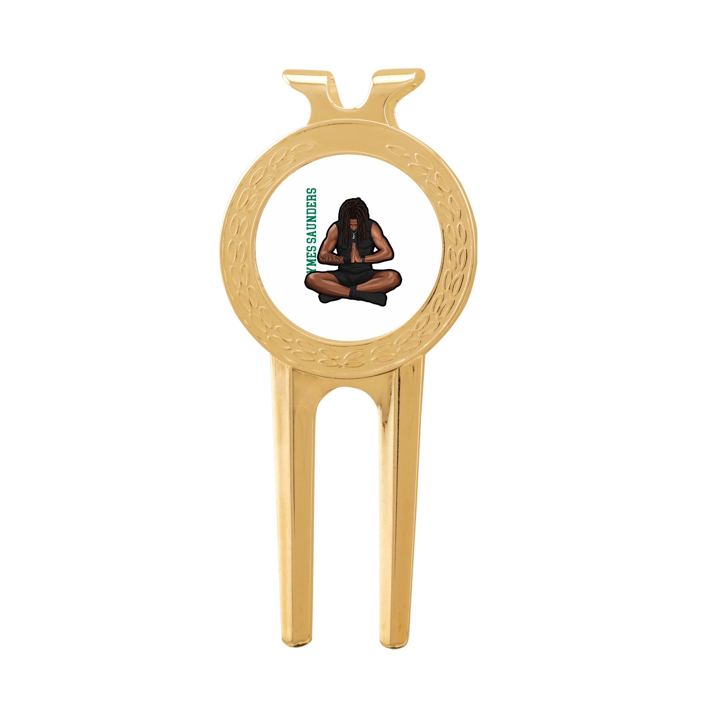 Divot Tool with Ball Marker — Name Vertical in Classic