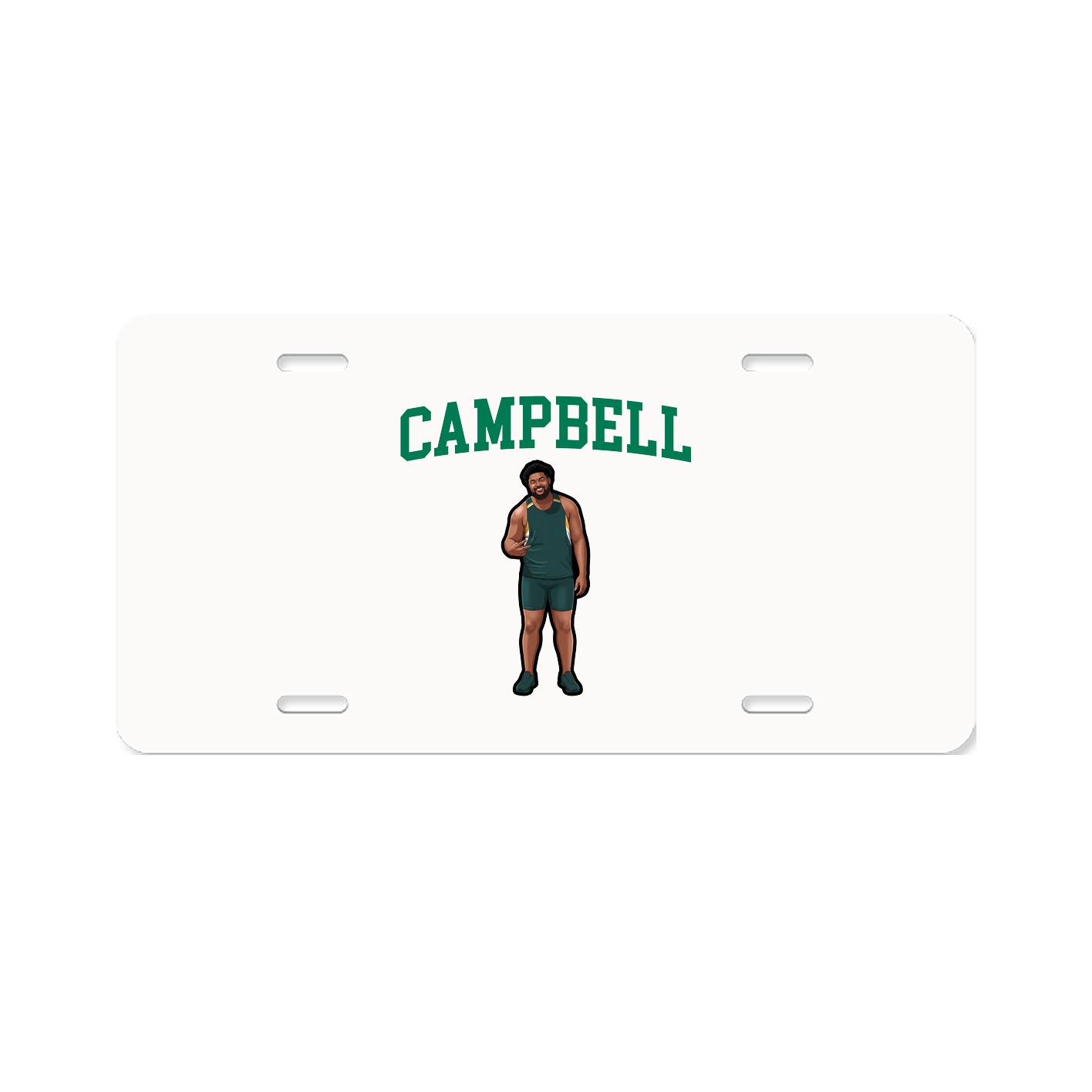 License Plate — Shirsey in Classic