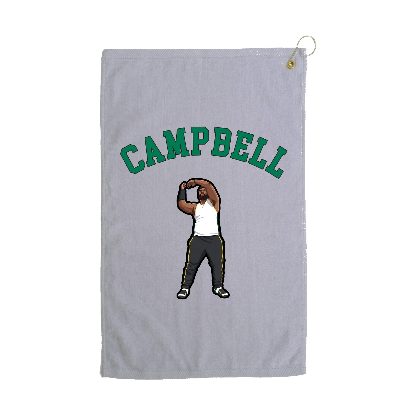 Golf Towel — Shirsey Arch in Grey
