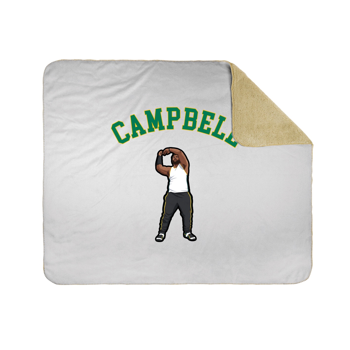 Throw Blanket — Shirsey Arch in White