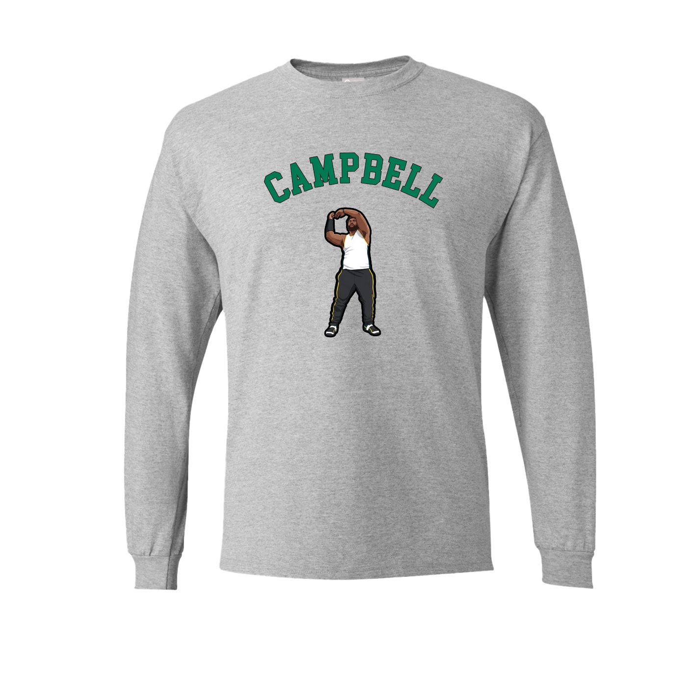 Long Sleeve Tee — Shirsey Arch in Grey
