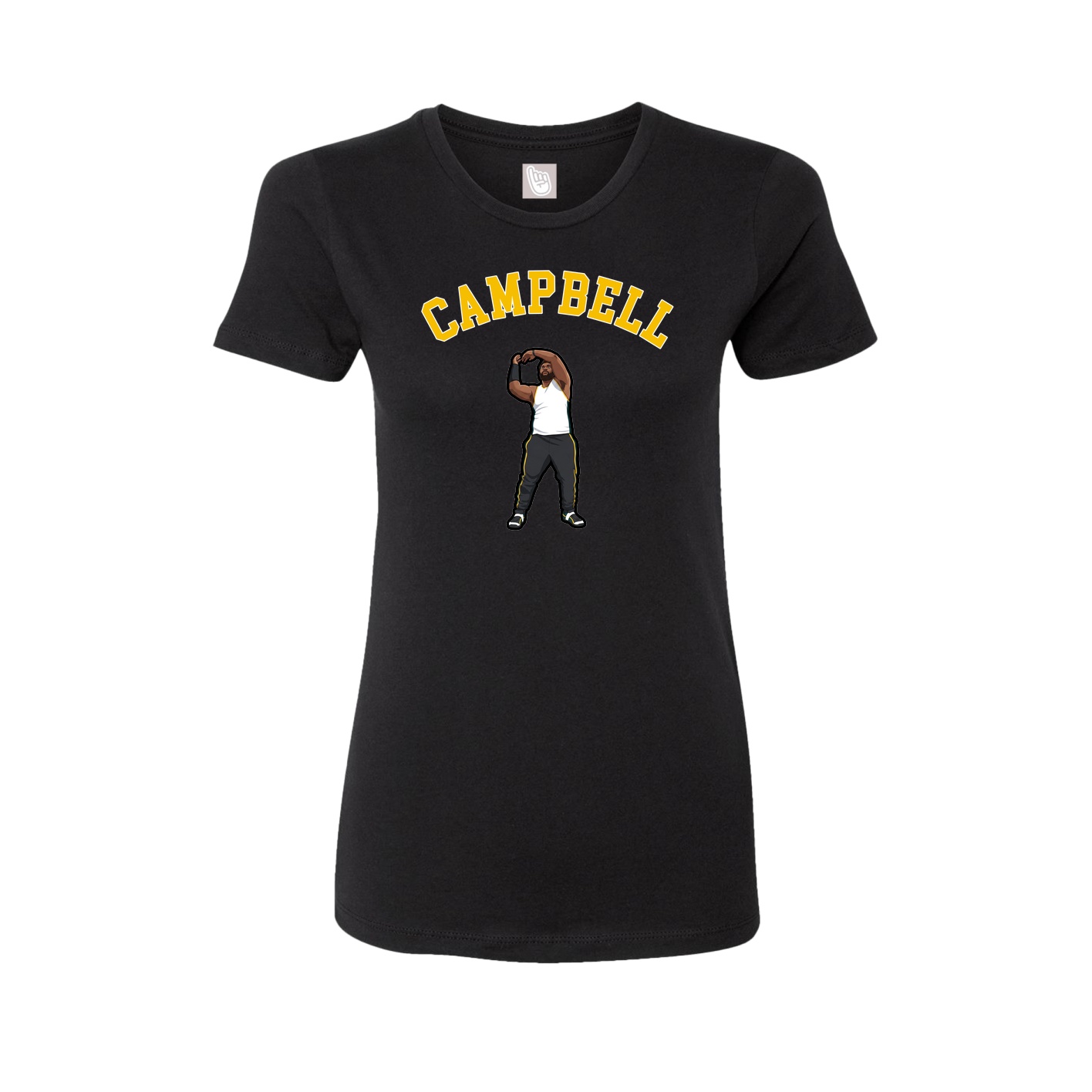 Womens Tee — Shirsey Arch in Black