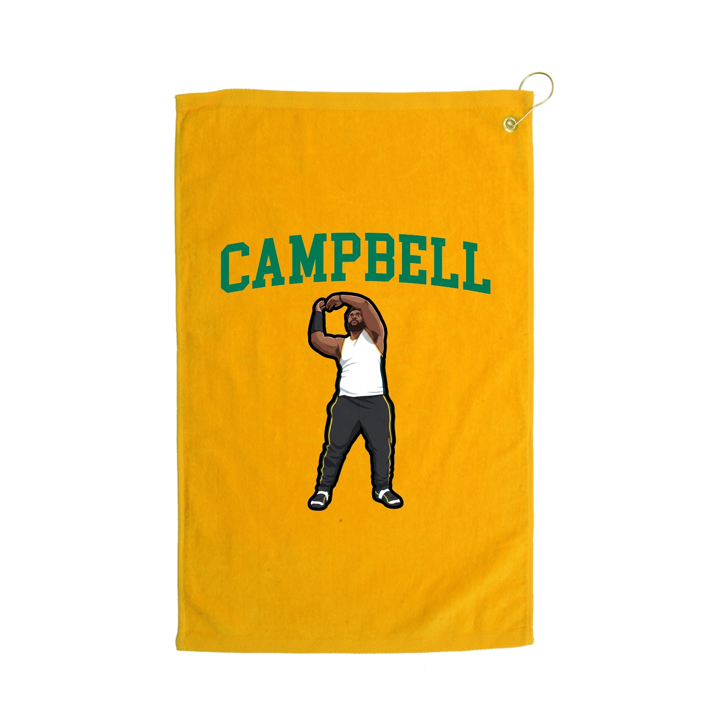 Golf Towel — Shirsey in Gold